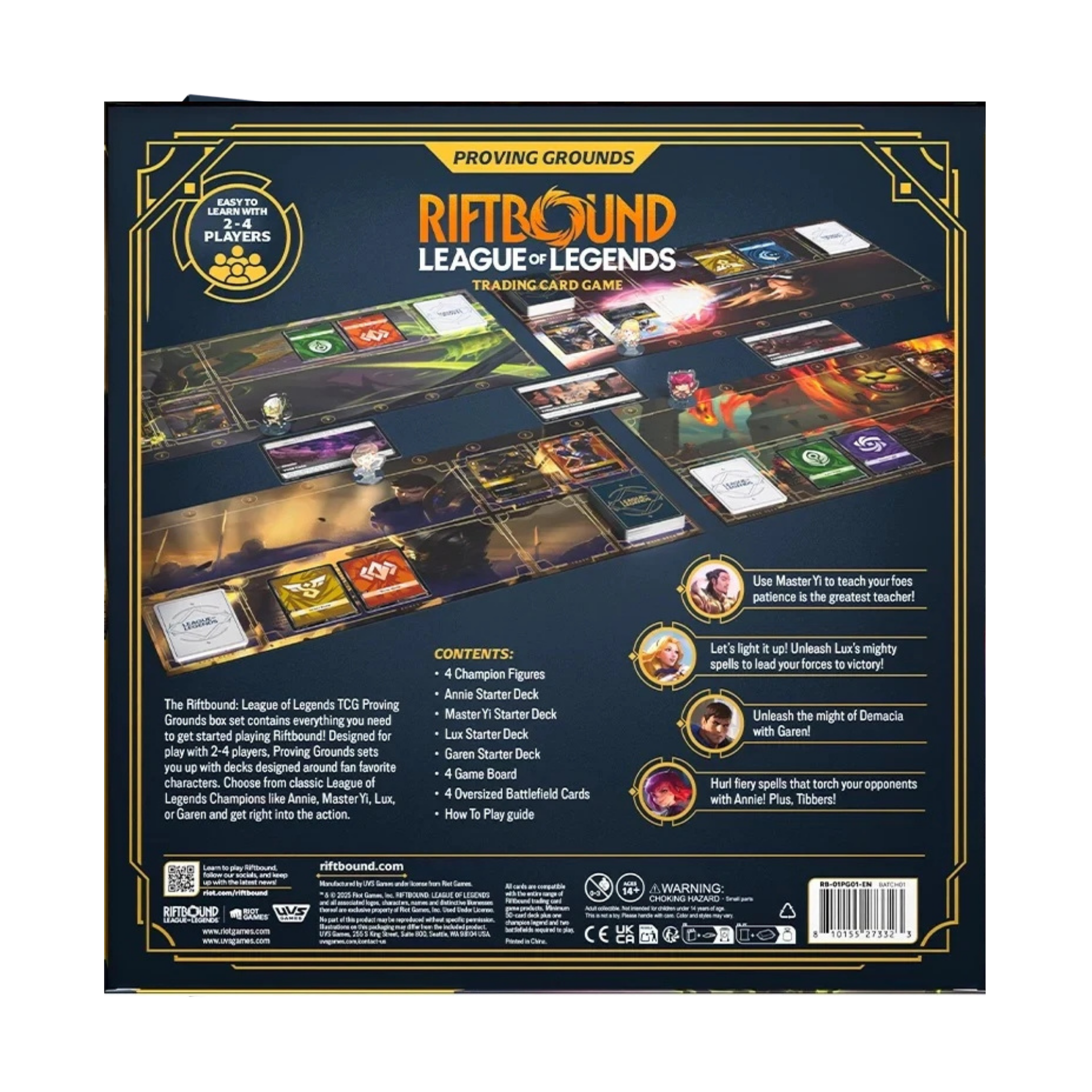 Proving Grounds Set One: Origins - Riftbound: League of Legends TCG - Ingles