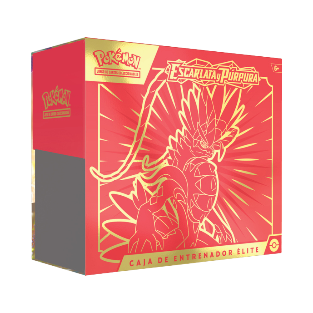 Caja de Entrenador Elite Escarlata y Purpura Koraidon - Español
