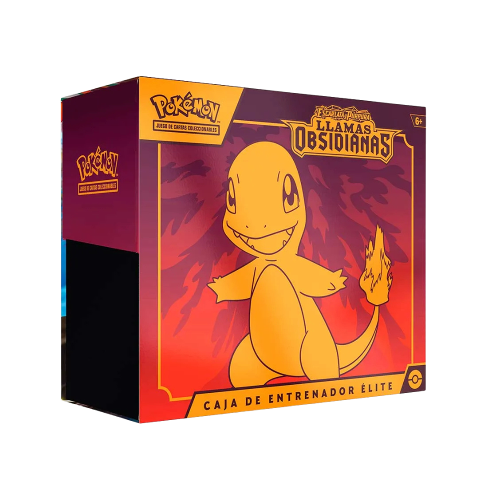Caja de Entrenador Elite Llamas Obsidianas - Español