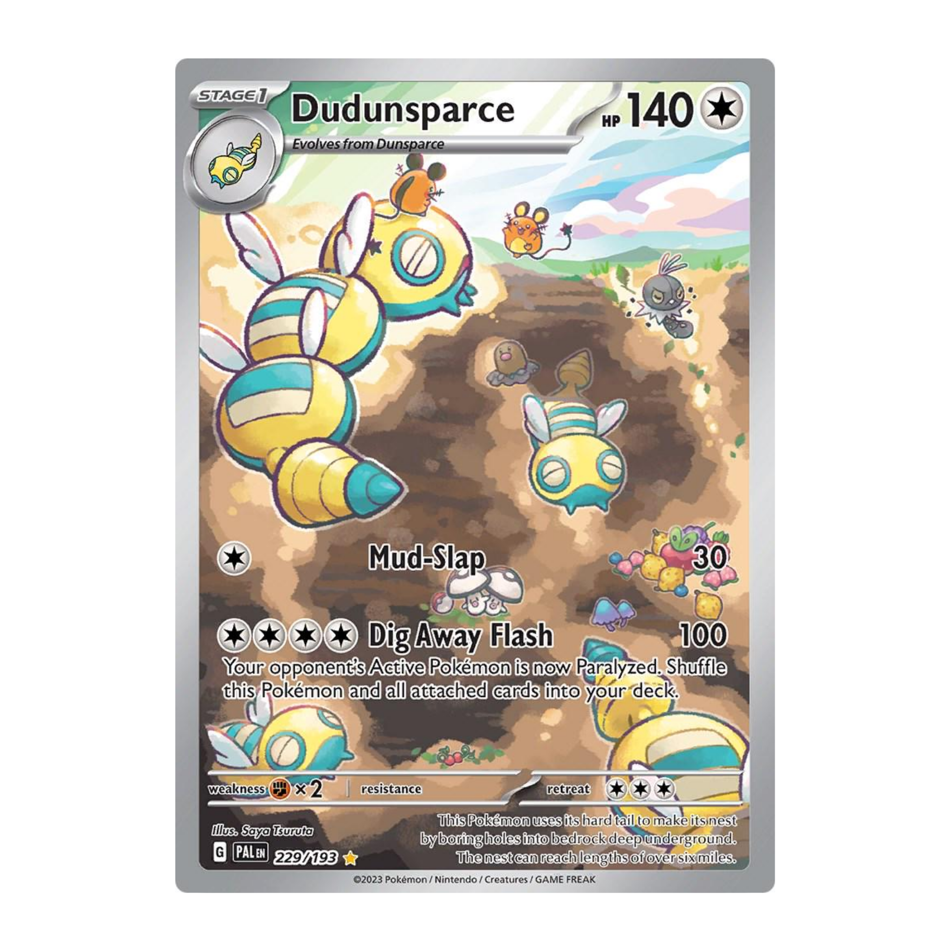 Dudunsparce PAL 229 - NM Inglés