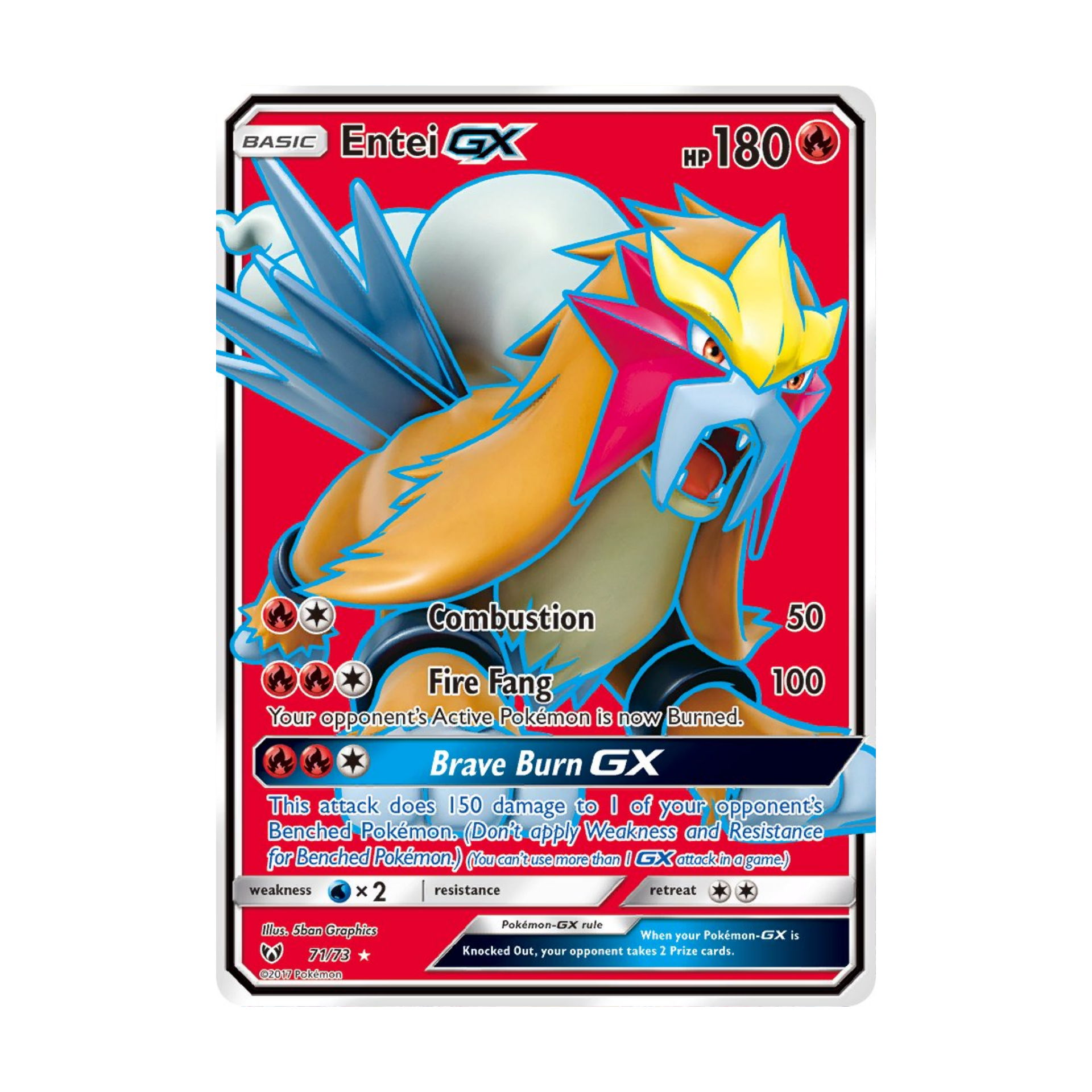 Entei GX SLG 71 - NM Español