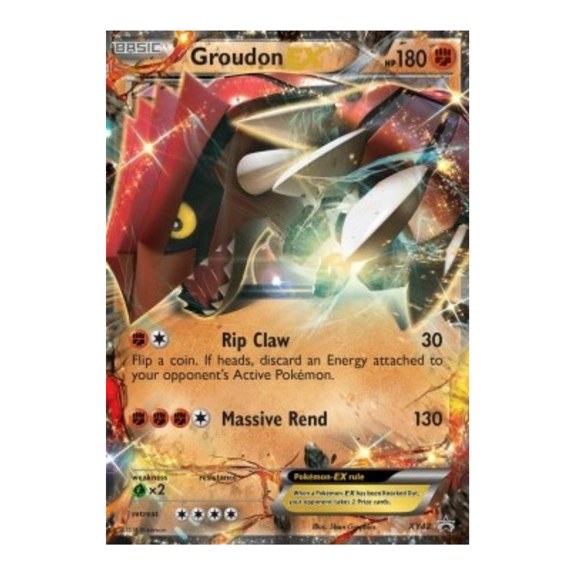 Groudon EX XYPR 42 - GD Español