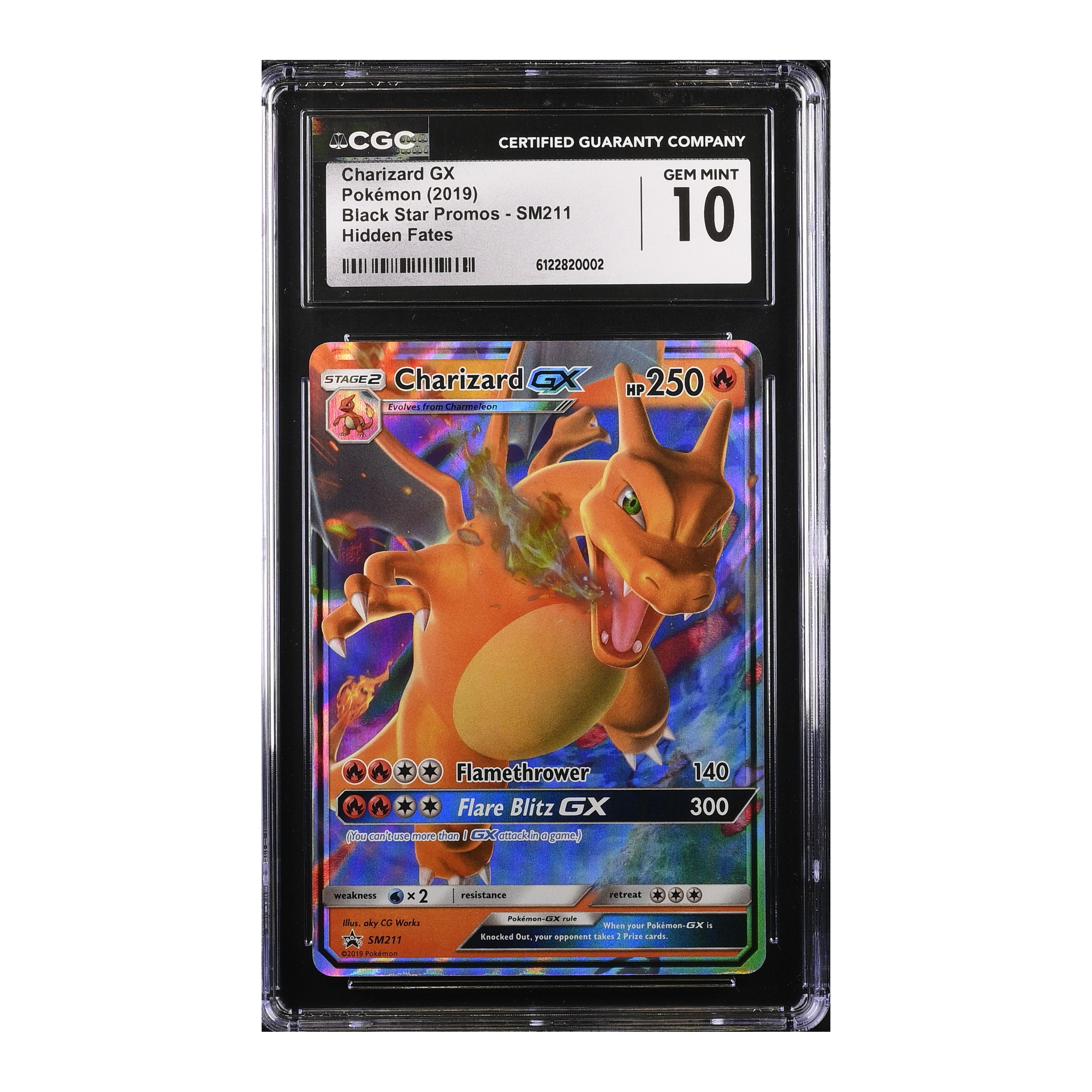 Charizard GX (2019) Black Star Promos - CGC 10