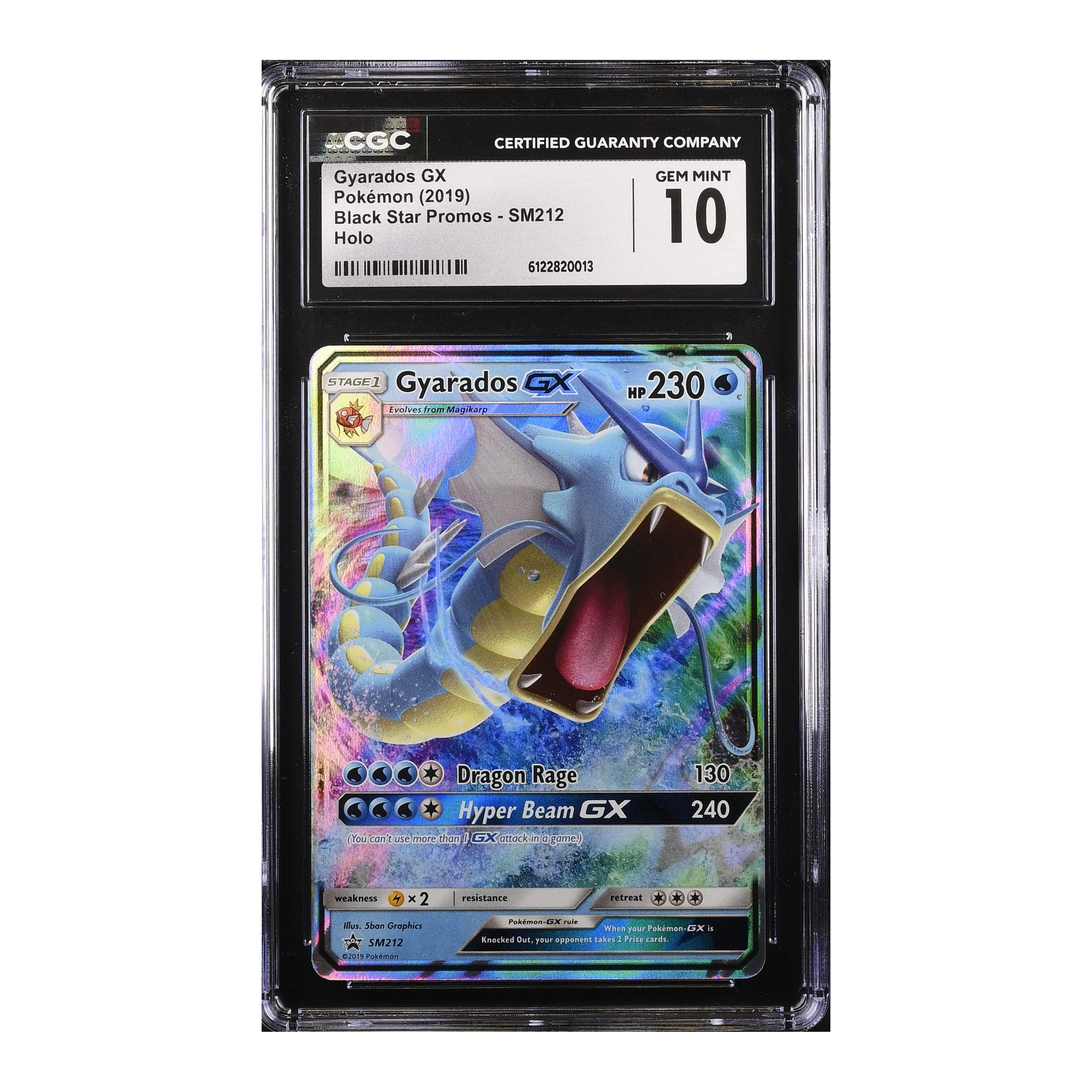 Gyarados GX (2019) Black Star Promos - CGC 10