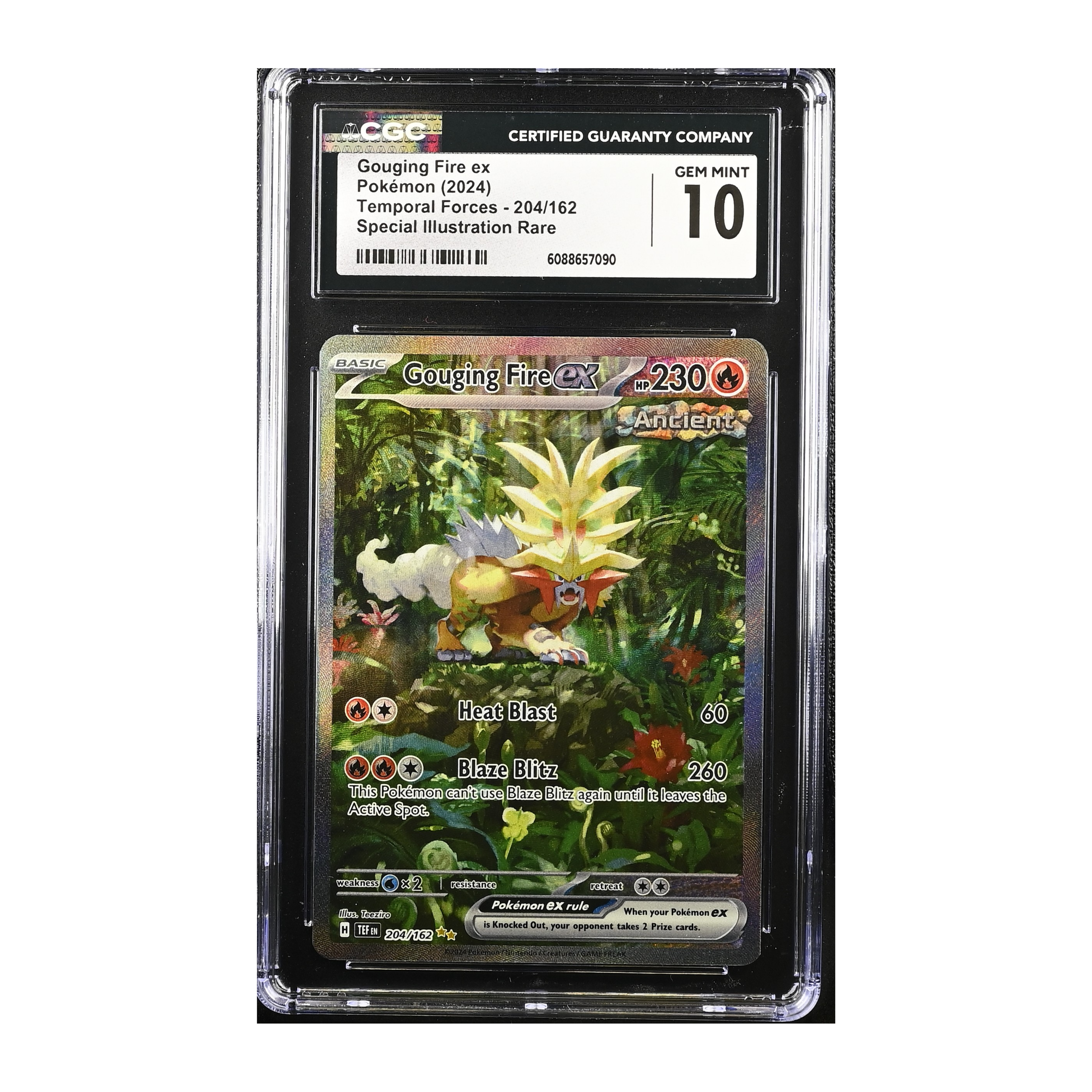 Gouging Fire EX (2024) Temporal Forces - CGC 10