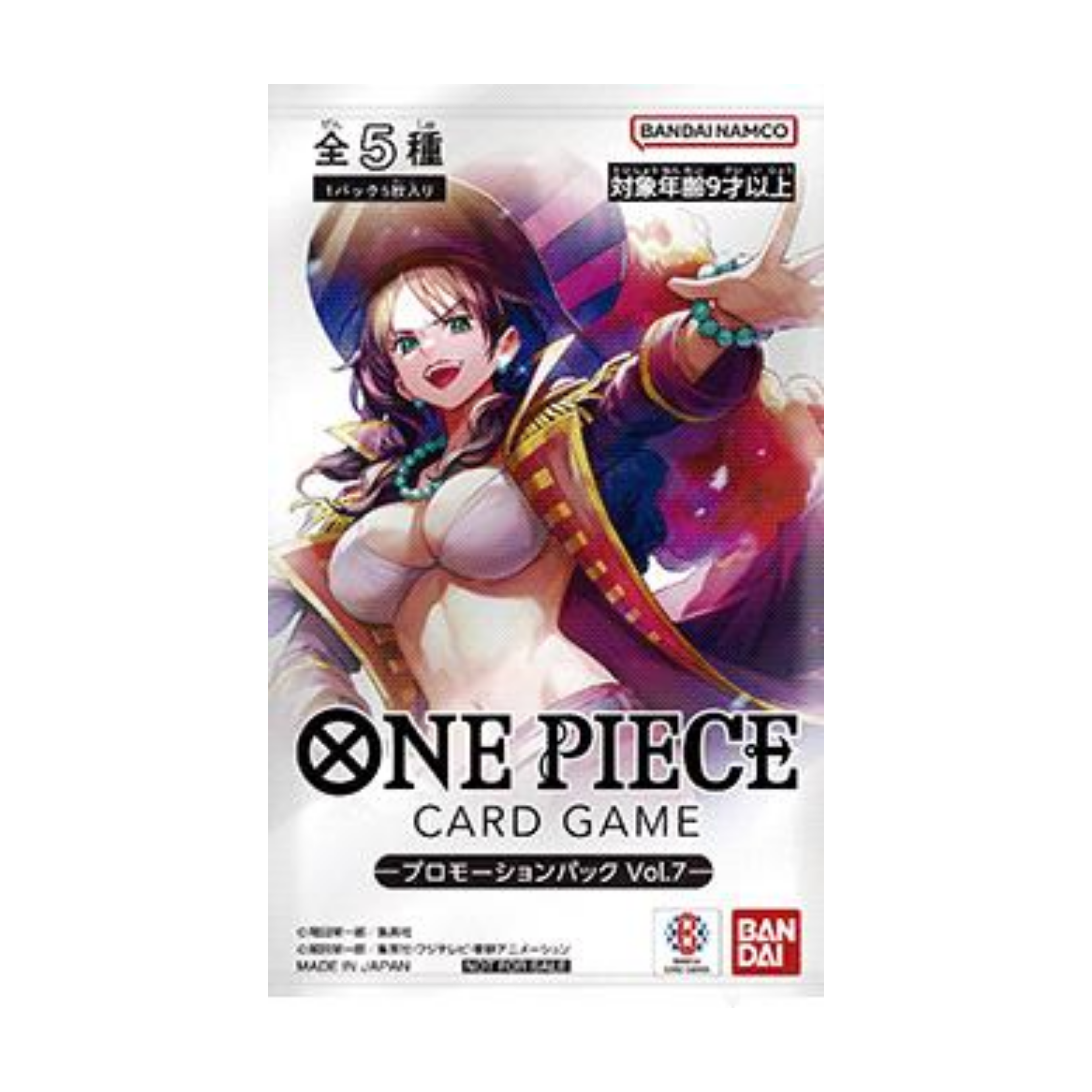 Sobre Promotion Pack Vol. 7 One Piece Card - Japones