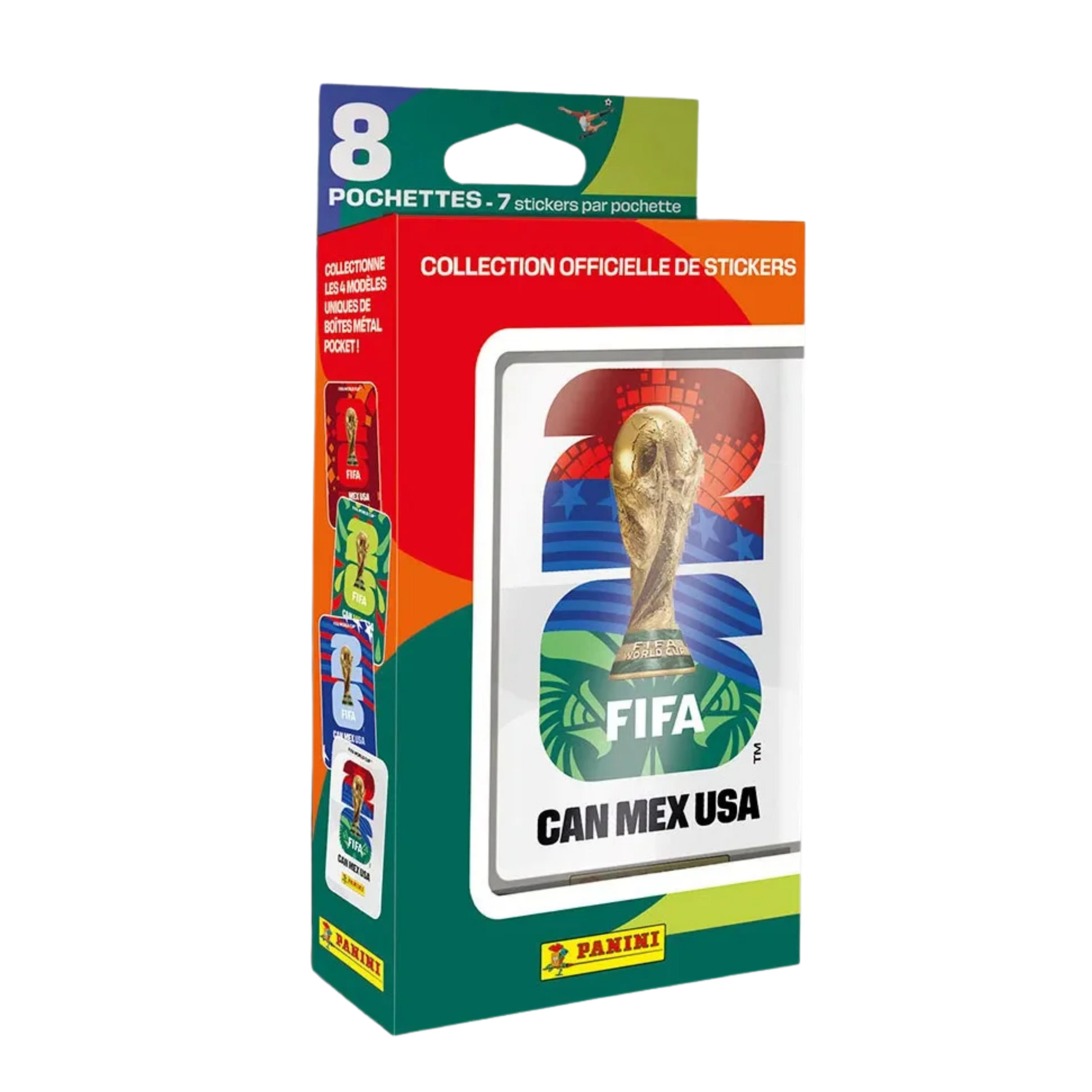 Lata de 8 Sobres Cromos Mundial FIFA World Cup 2026 - Panini