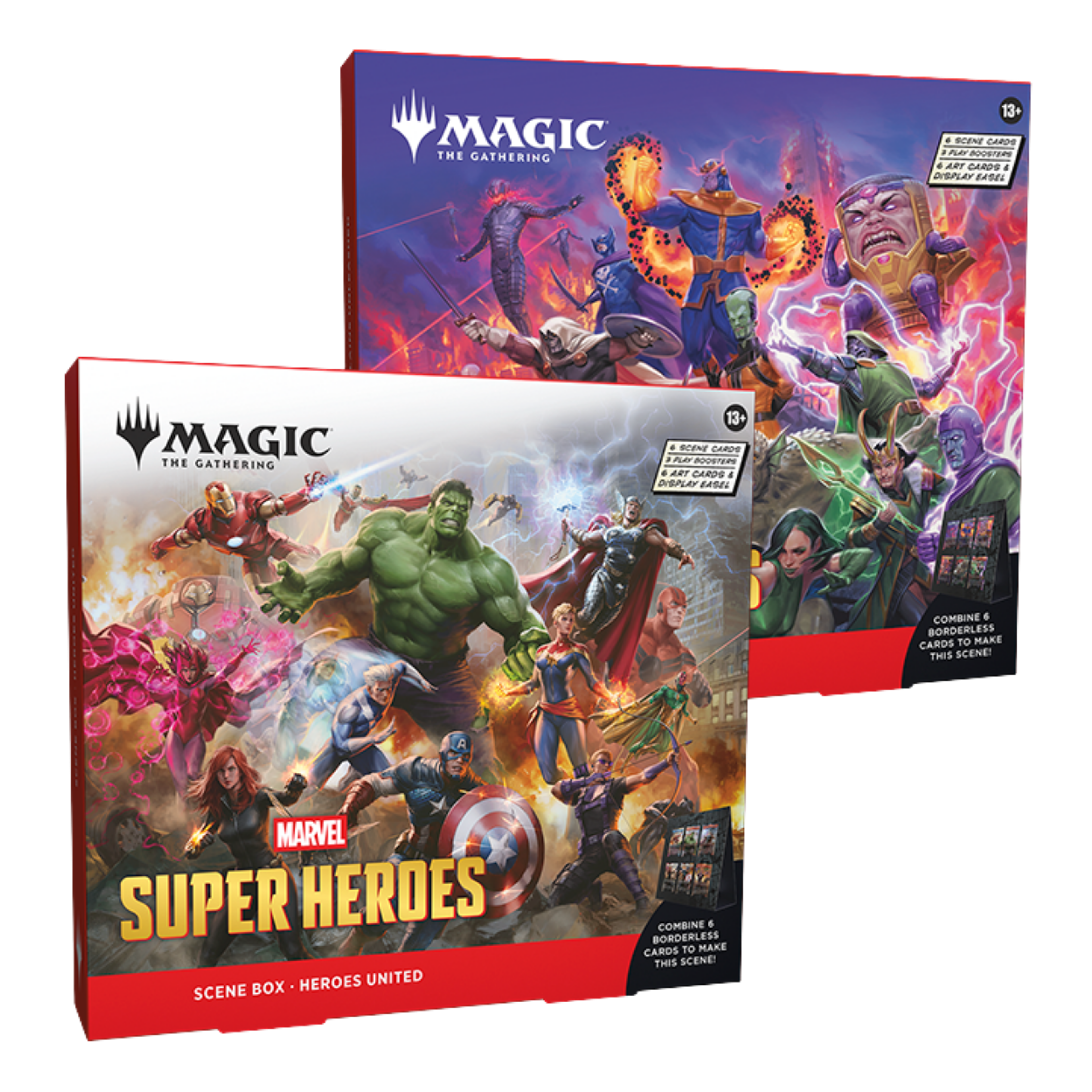 Scene Box Marvel Super Heroes Magic the Gathering - Ingles