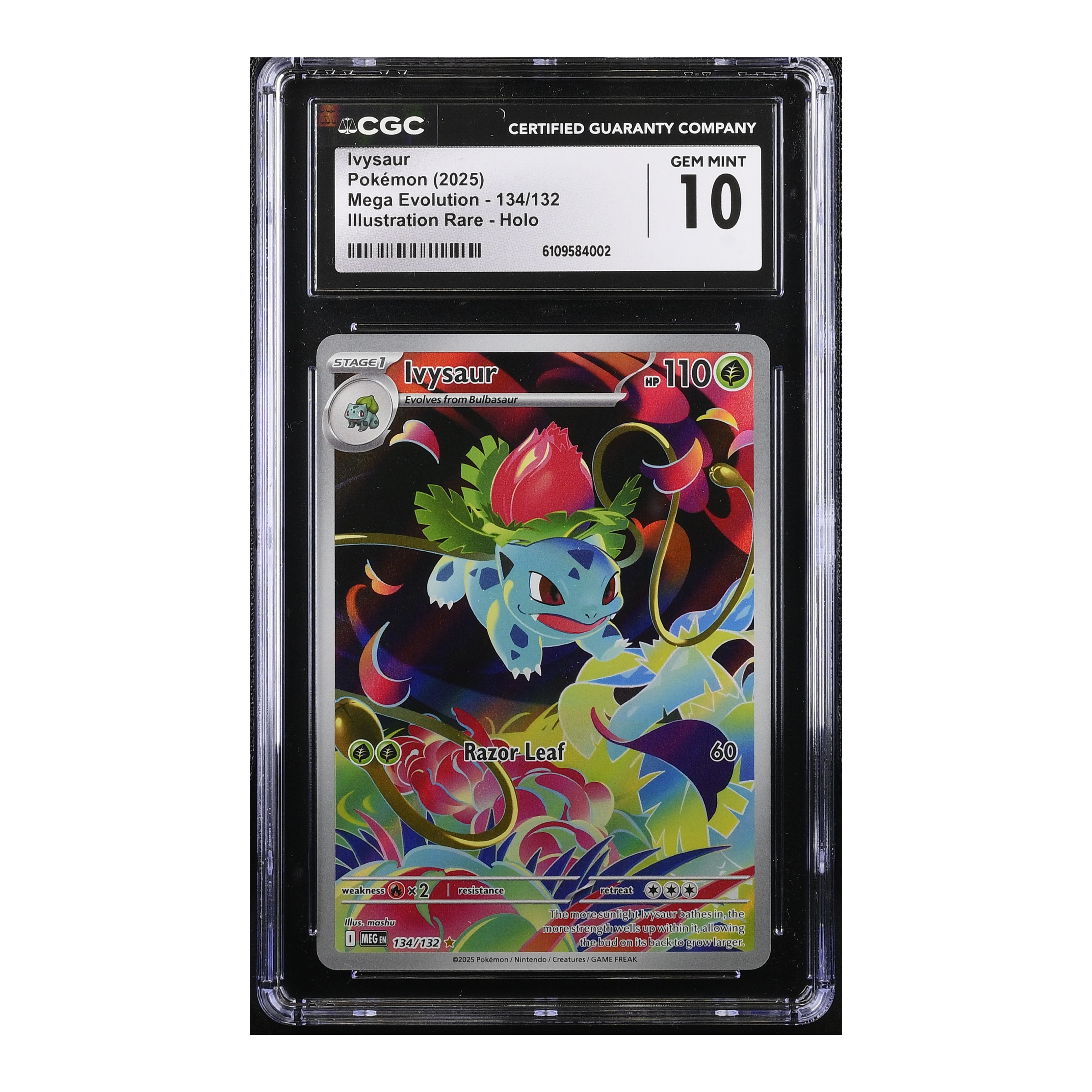 Ivysaur (2025) Mega Evolution - CGC 10