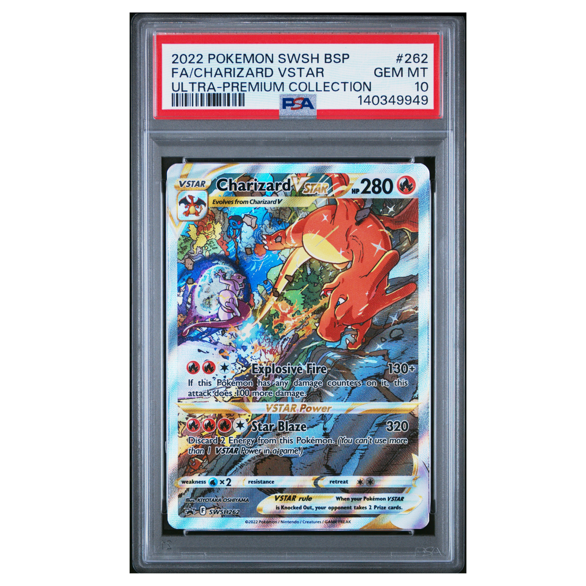 Charizard VSTAR (2022) SWSH262 Ultra-Premium Collection - PSA 10