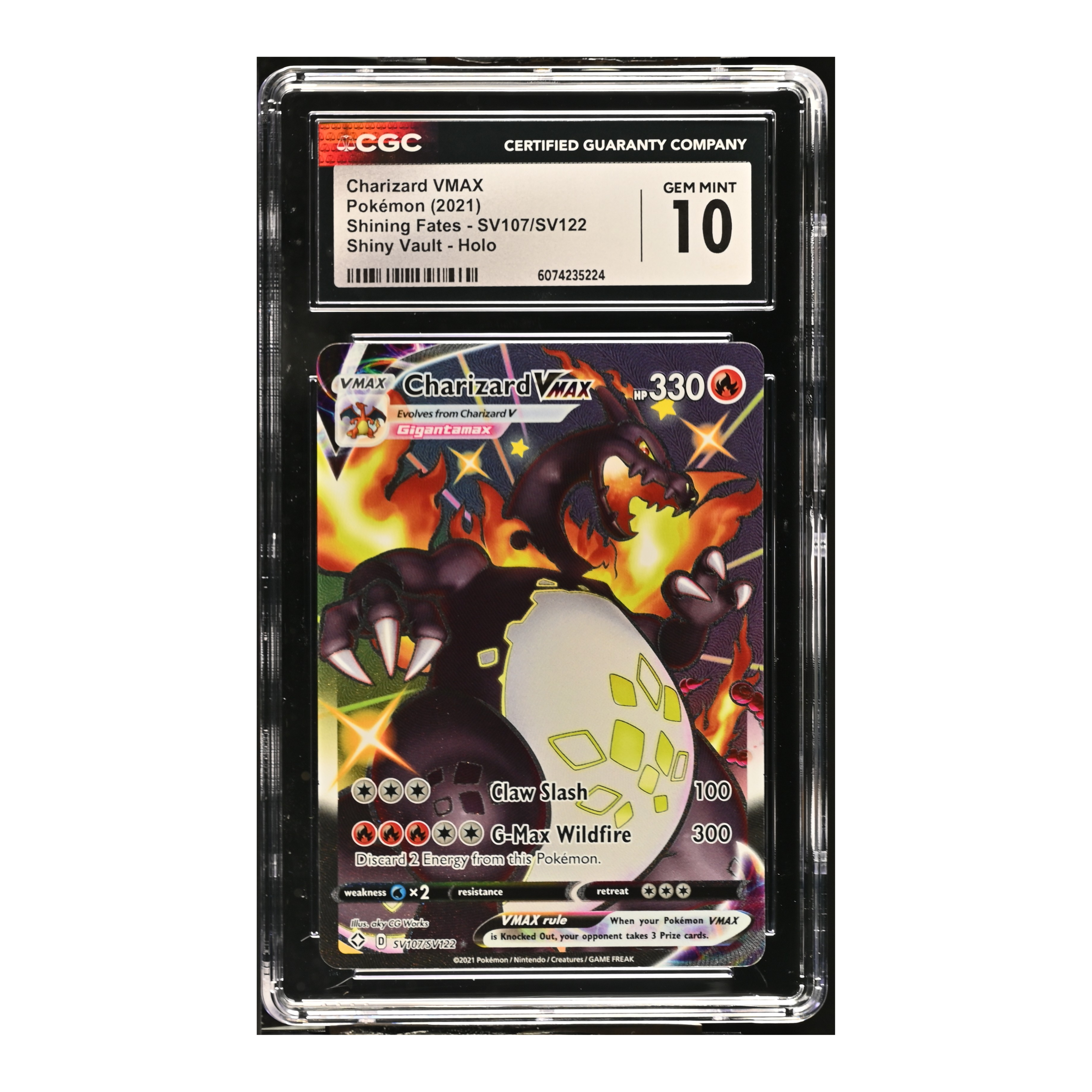 Charizard VMAX (2021) Shining Fates - CGC 10