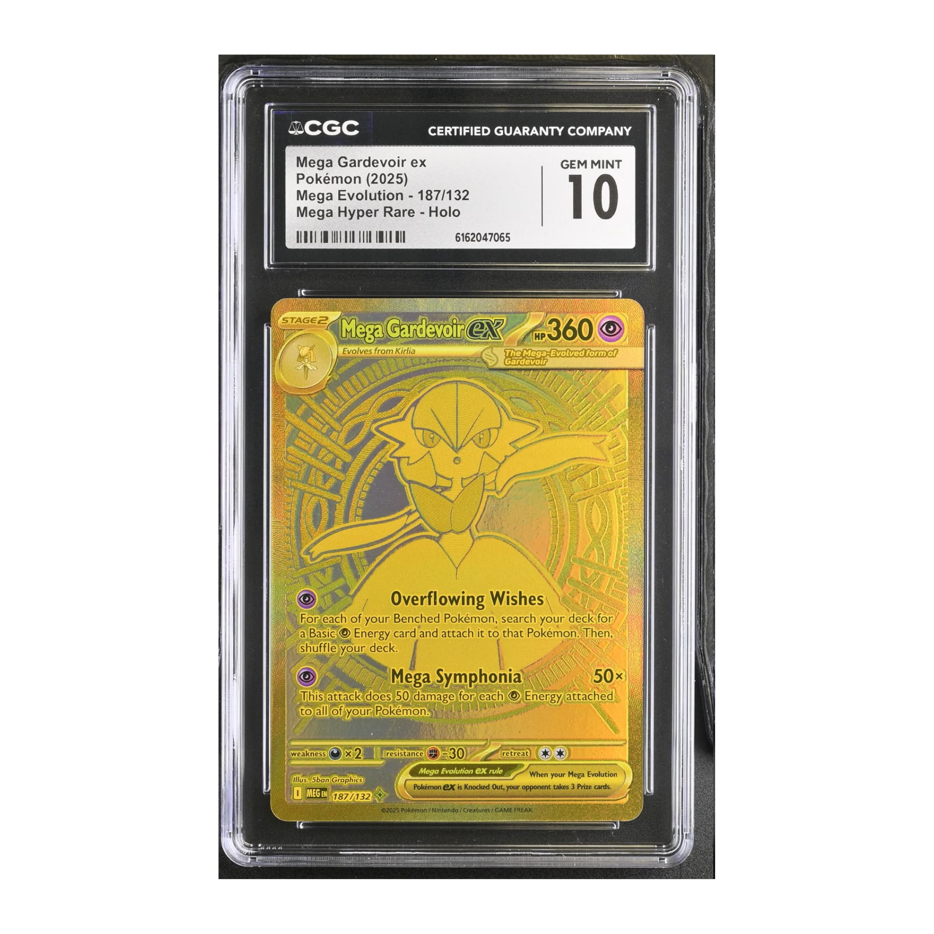 Mega Gardevoir EX (2025) Mega Evolution - CGC 10