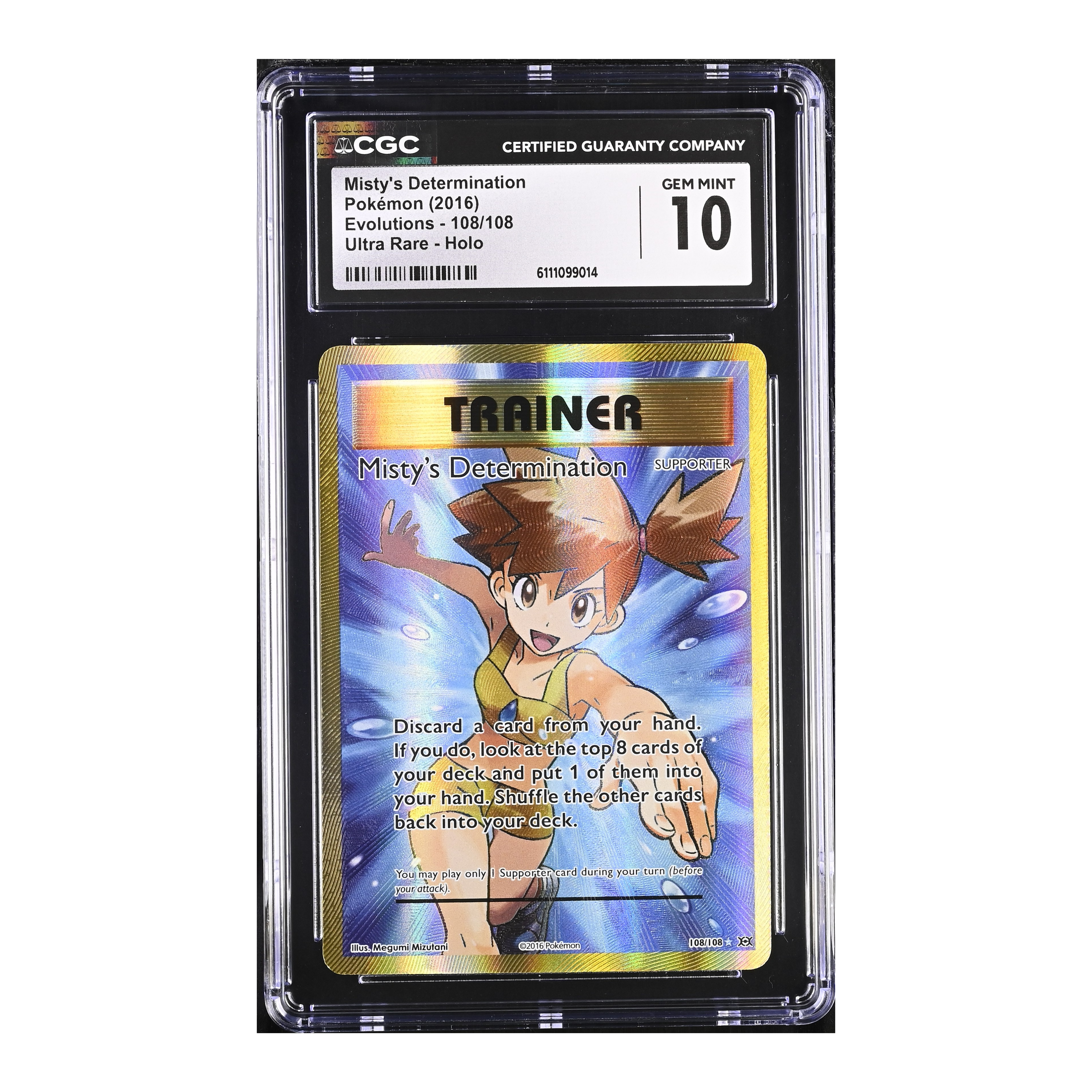 Misty´s Determination (2016) Evolutions - CGC 10