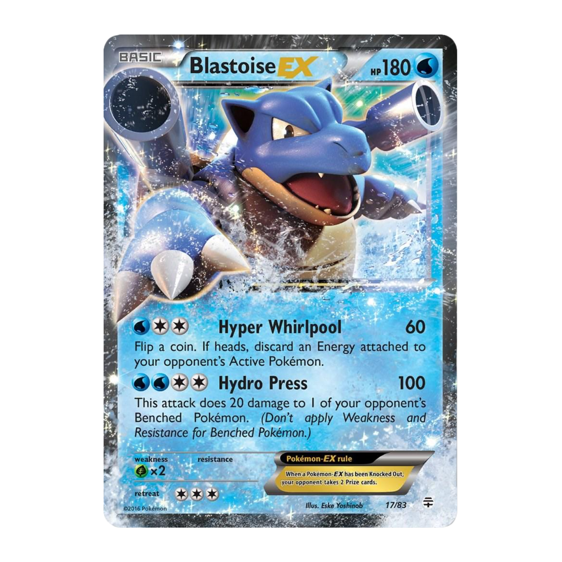 Blastoise EX GEN 17 - NM Español