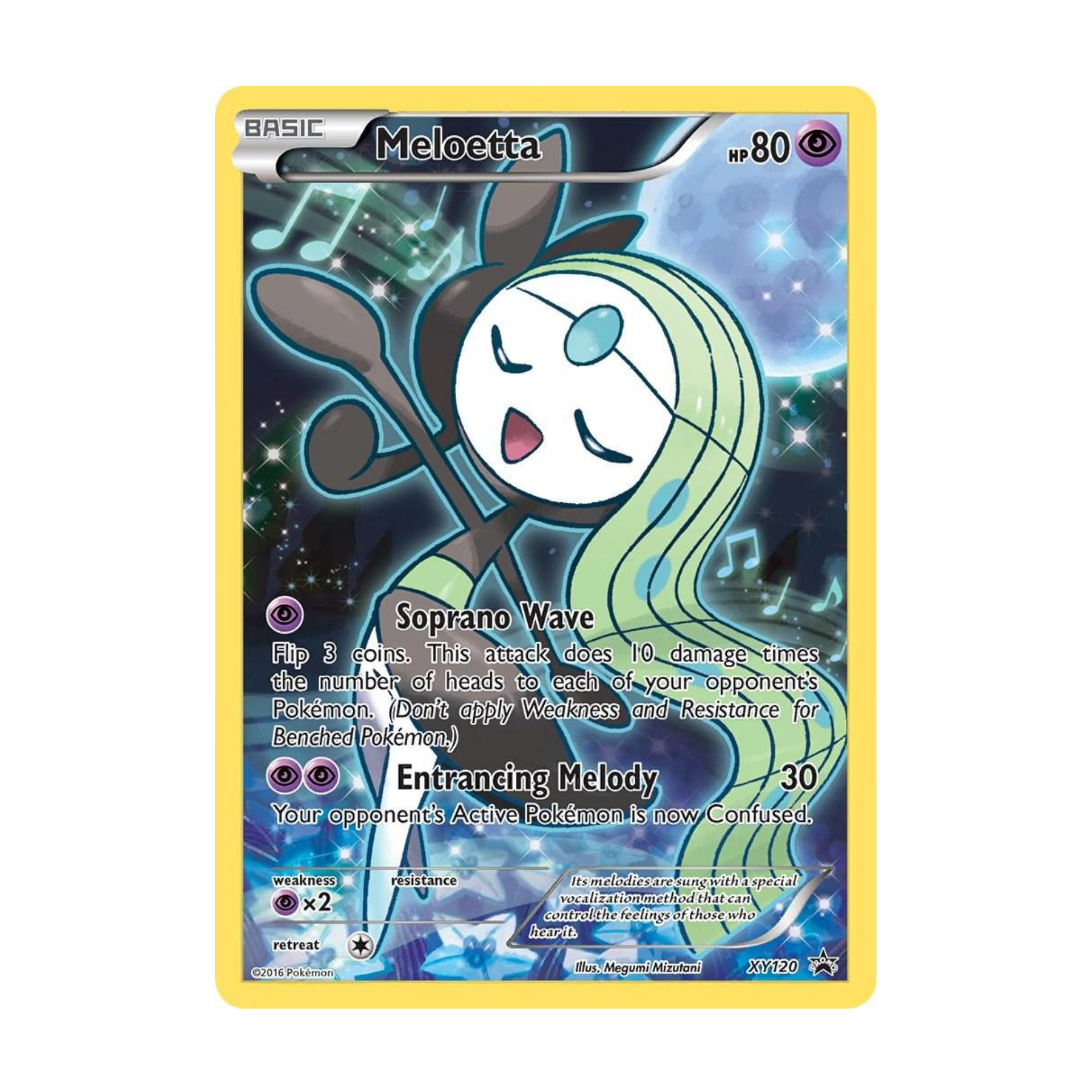 Meloetta XYPR 120 - EX Español