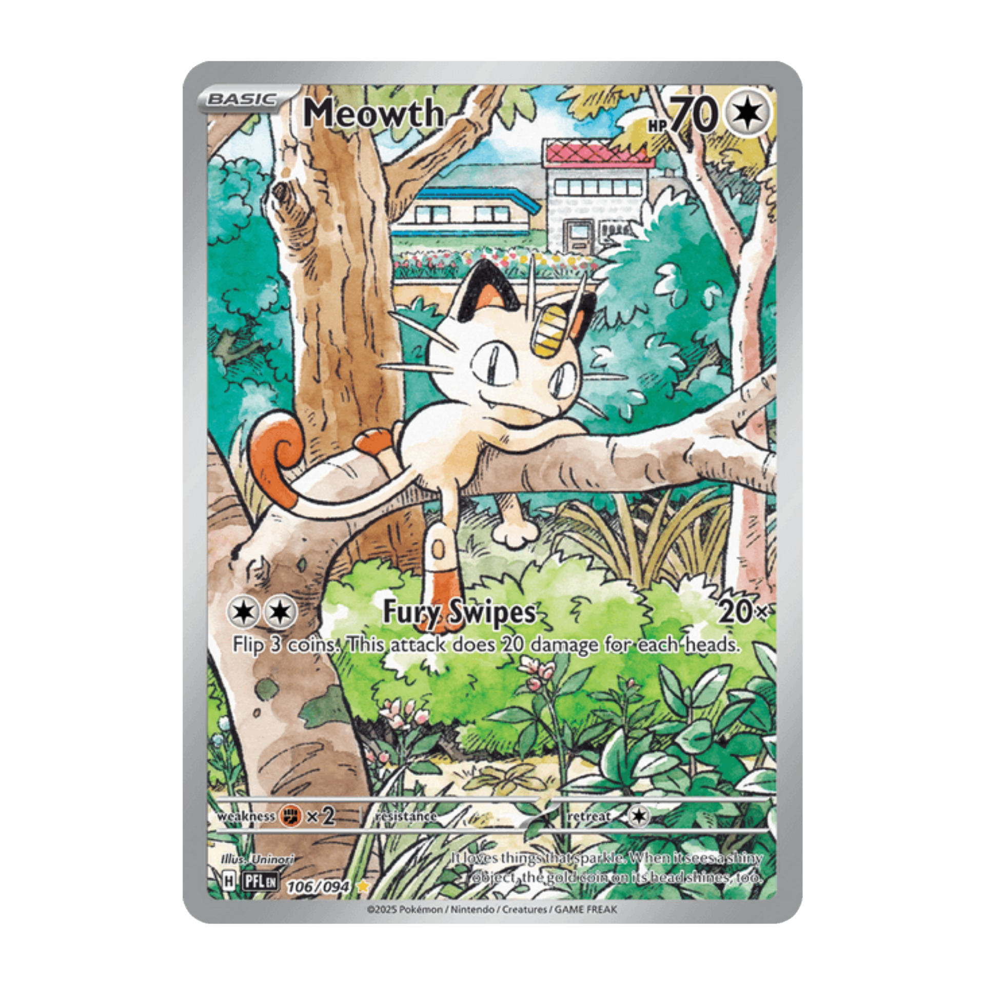 Meowth PFL 106 - NM Español