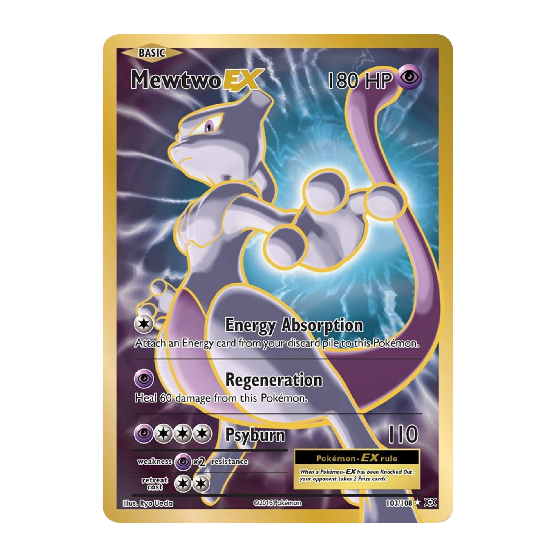 Mewtwo EX EVO 103 - EX Español