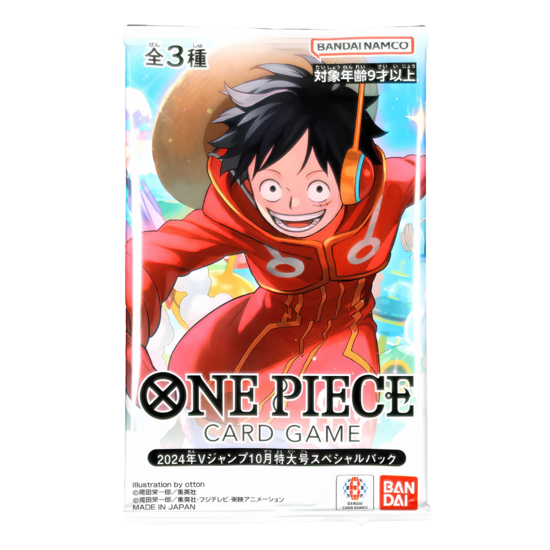 Sobre Special Pack VJUMP Tokudaigou One Piece Card - Japones