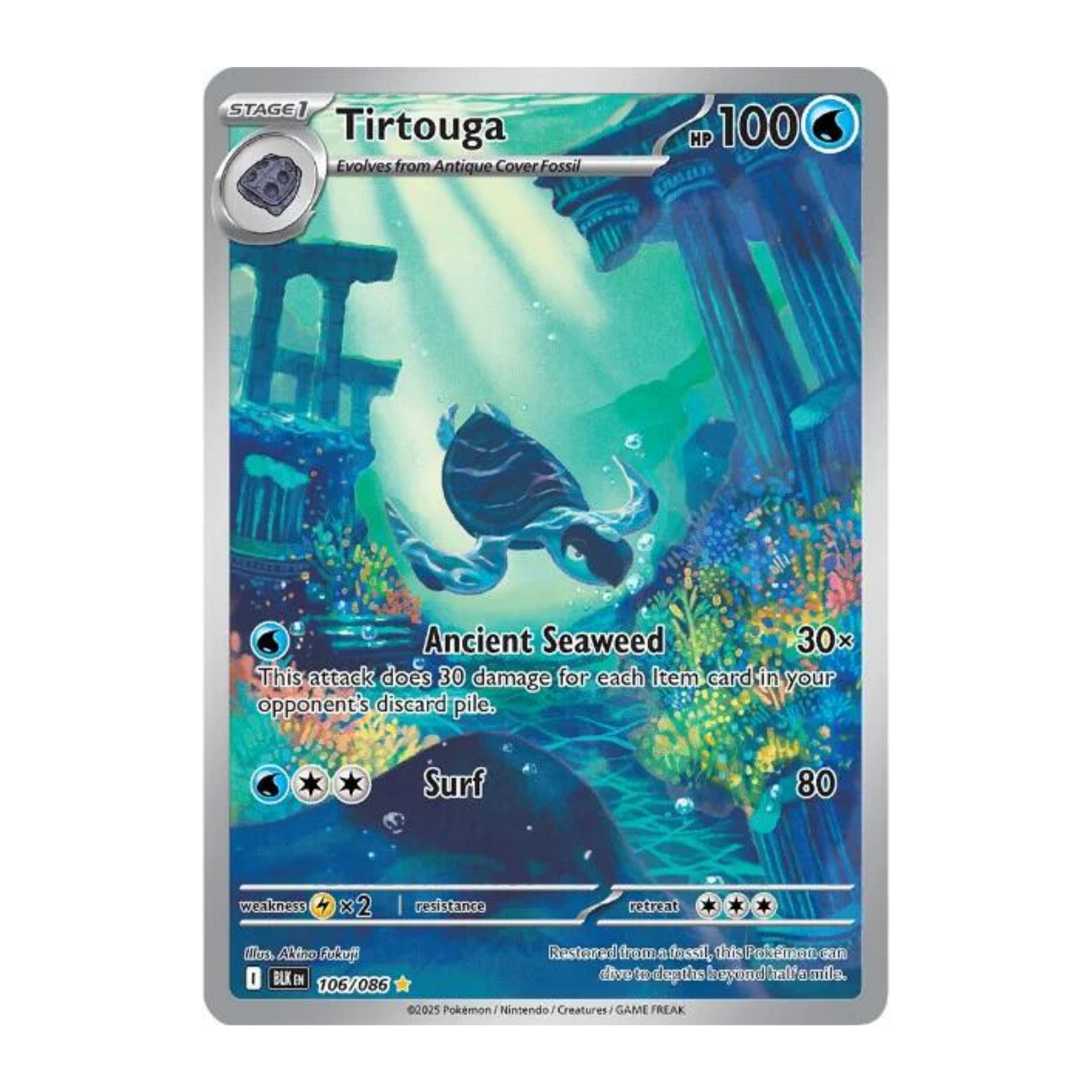 Tirtouga BLK 106 - NM Español