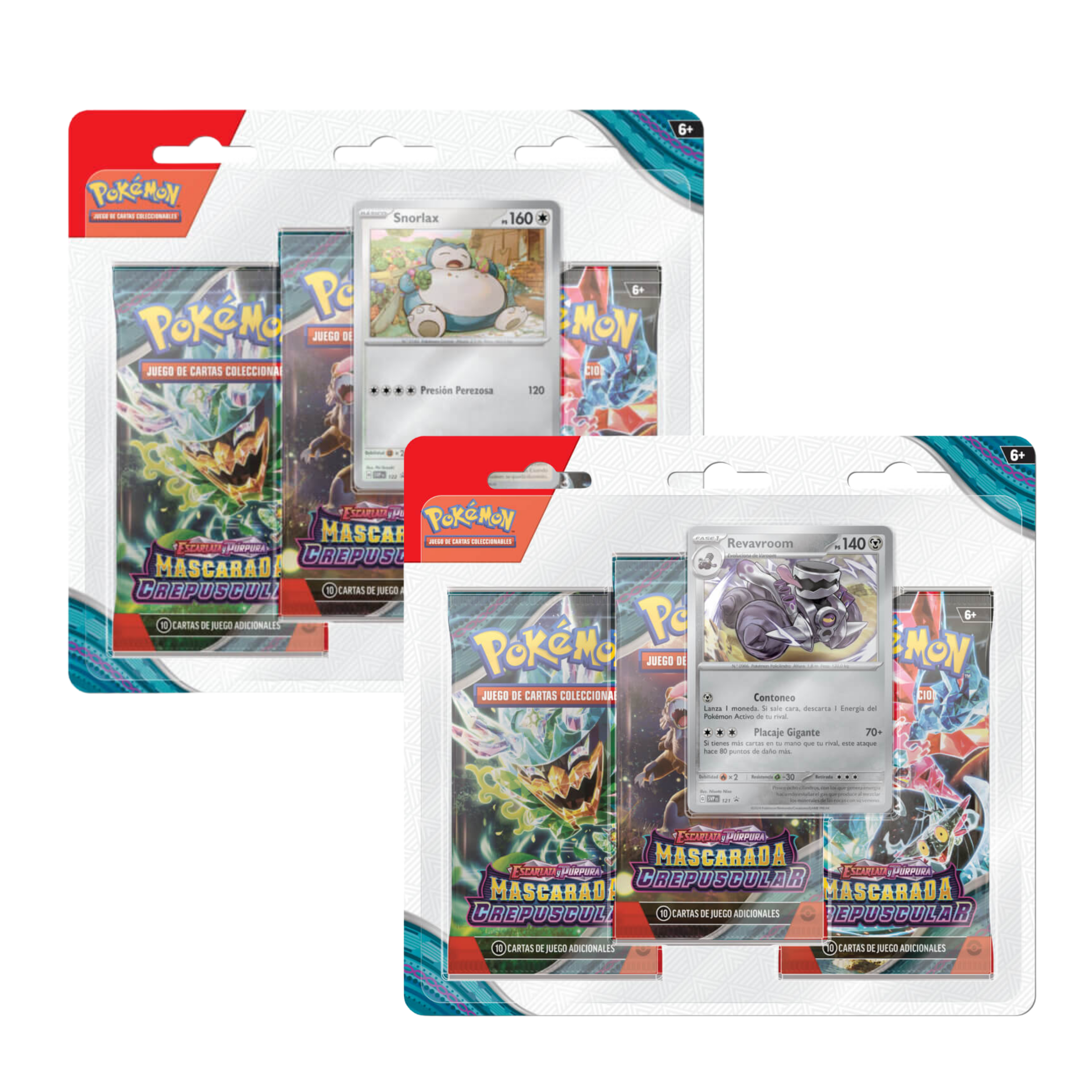 Blister Triple Mascarada Crepuscular - Español