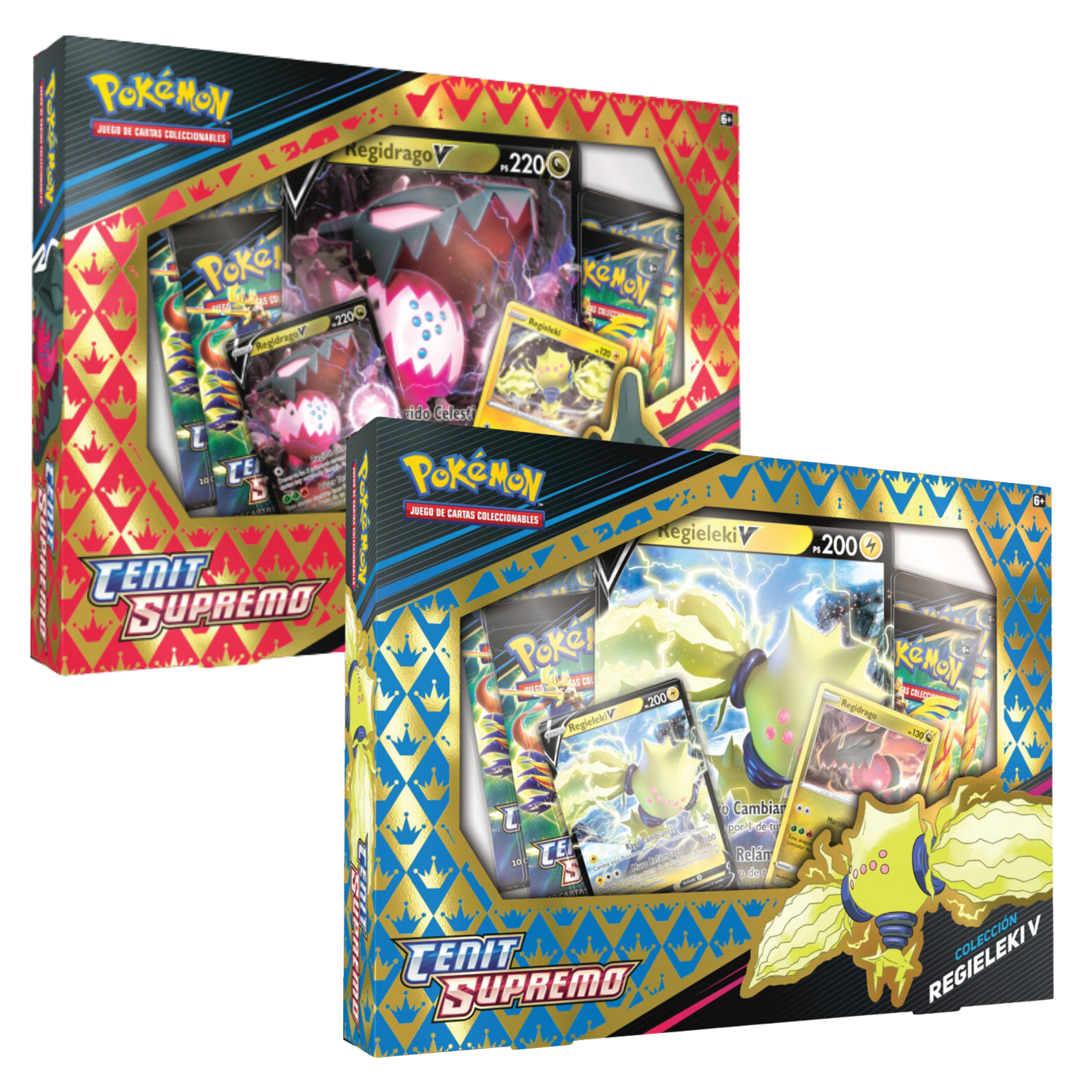 Caja Regidrago & Regieleki V Cenit Supremo - Español