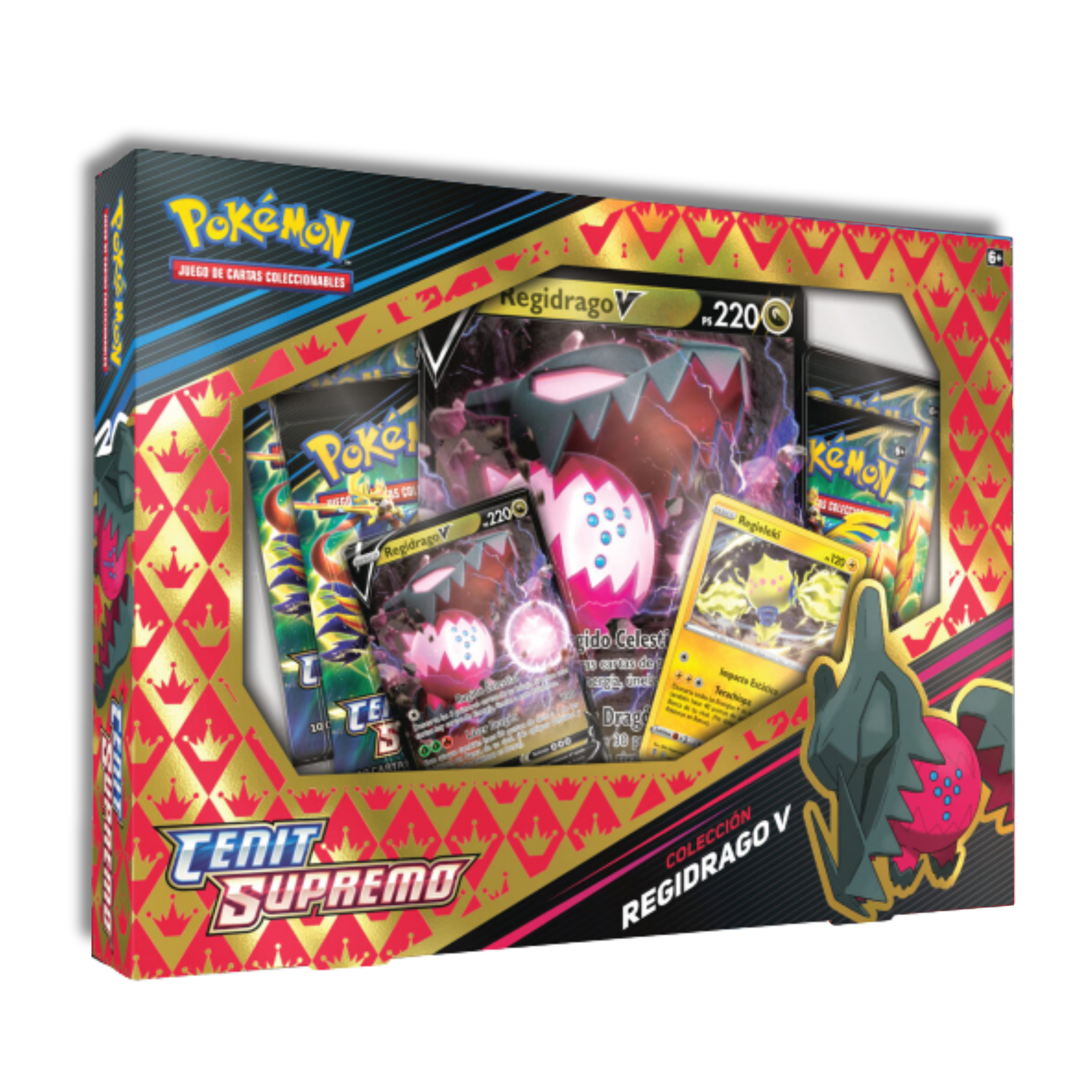 Caja Regidrago & Regieleki V Cenit Supremo - Español
