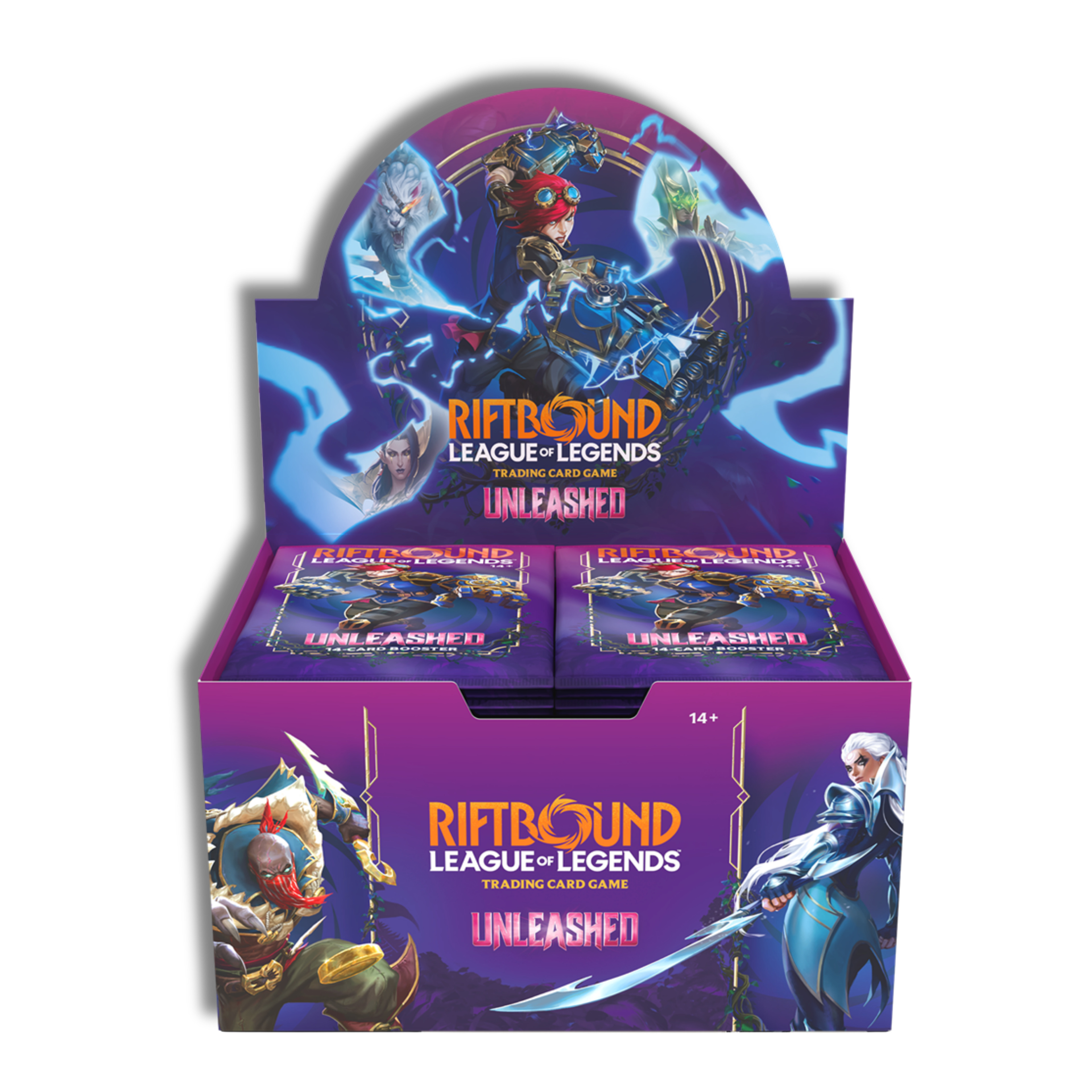 Booster Box : Unleashed - Riftbound: League of Legends TCG - Ingles