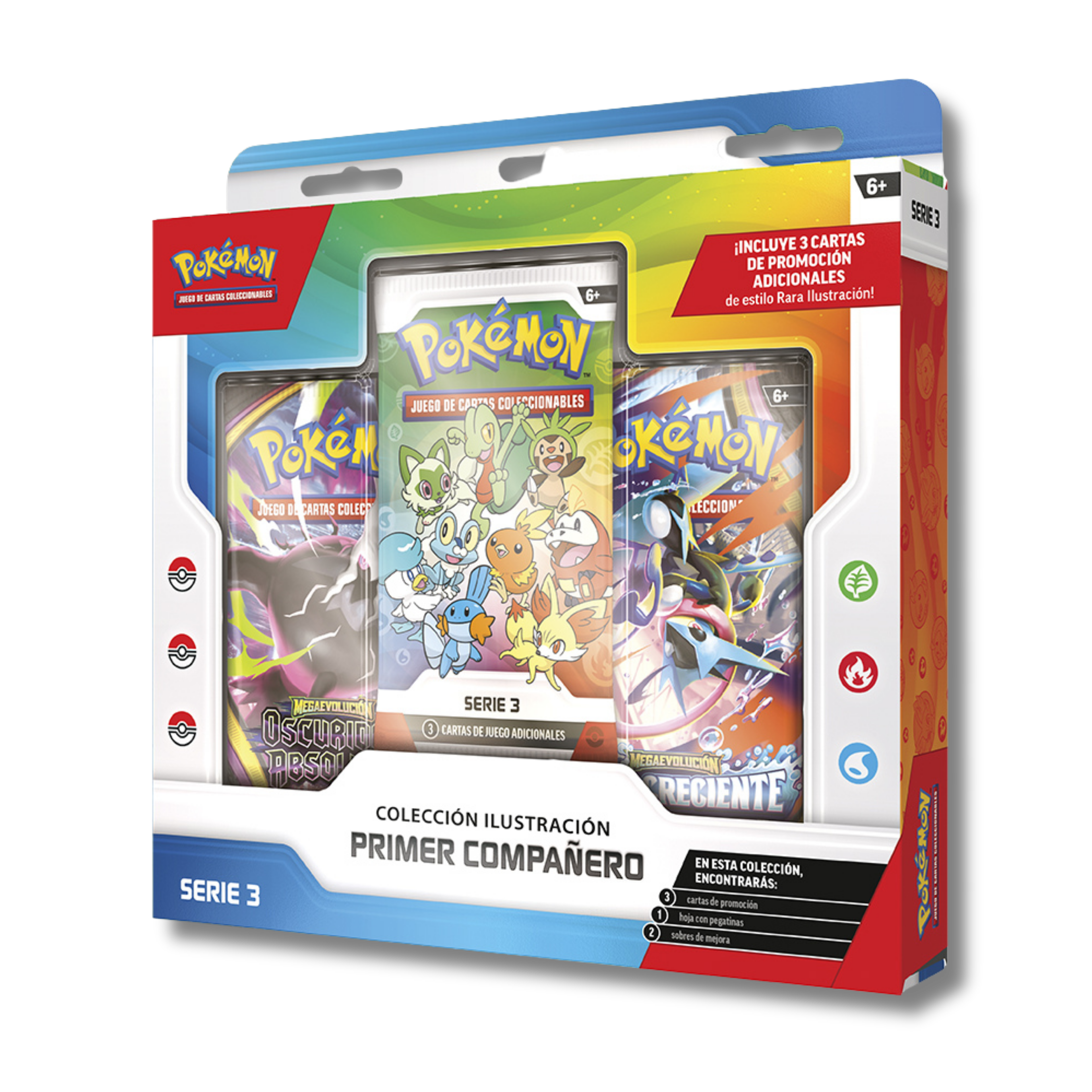 Caja First Partner Colección Ilustración Primer Compañero Serie 3 - Español