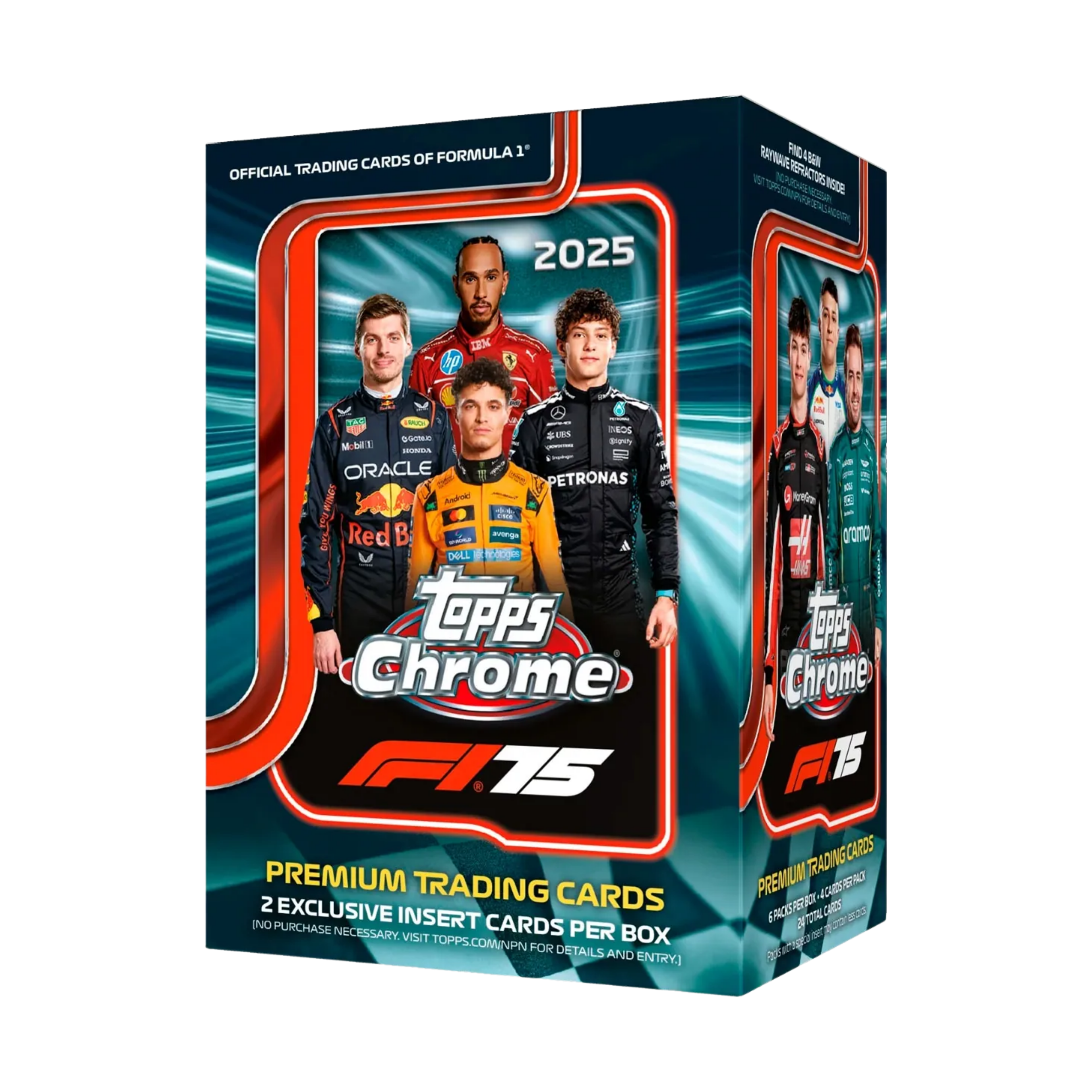 Value Box Topps Chrome Formula 1 2025 - Topps