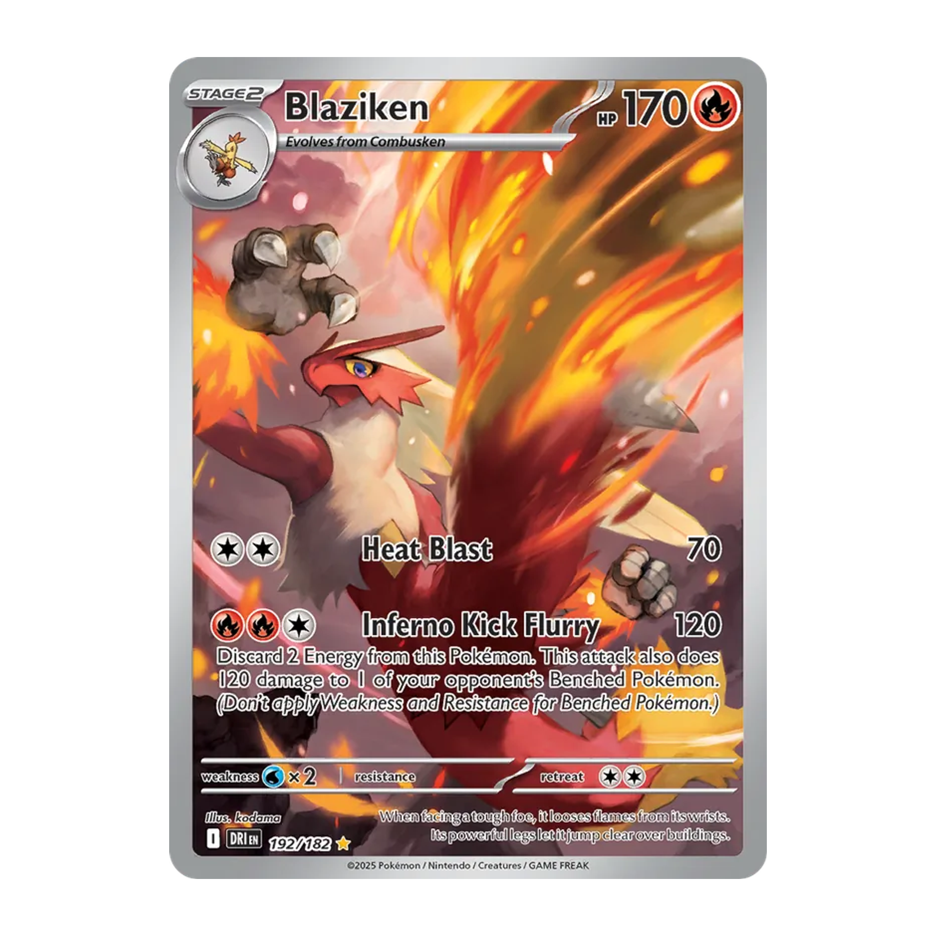 Blaziken DRI 192 - NM Inglés