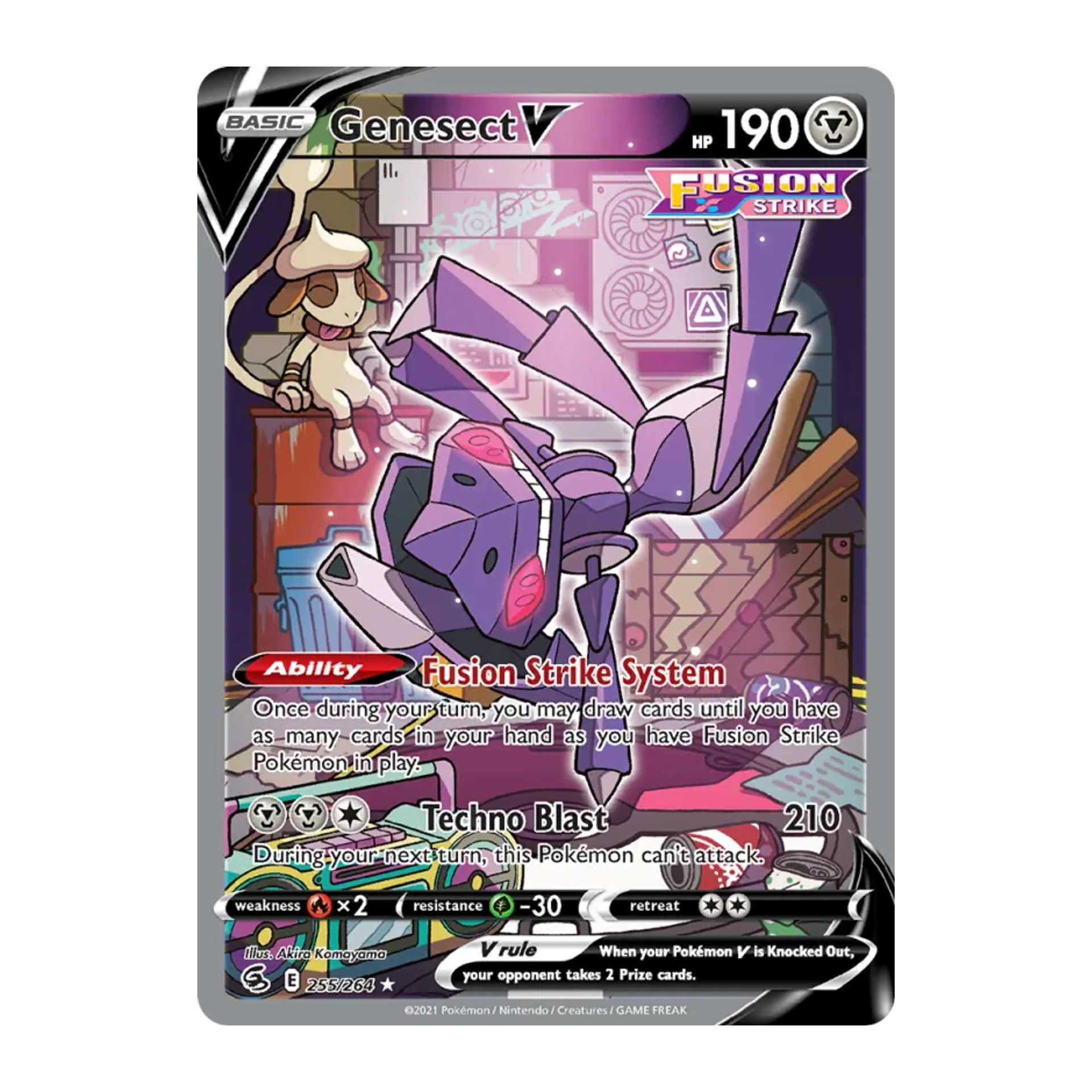 Genesect V FST 255 - NM Inglés