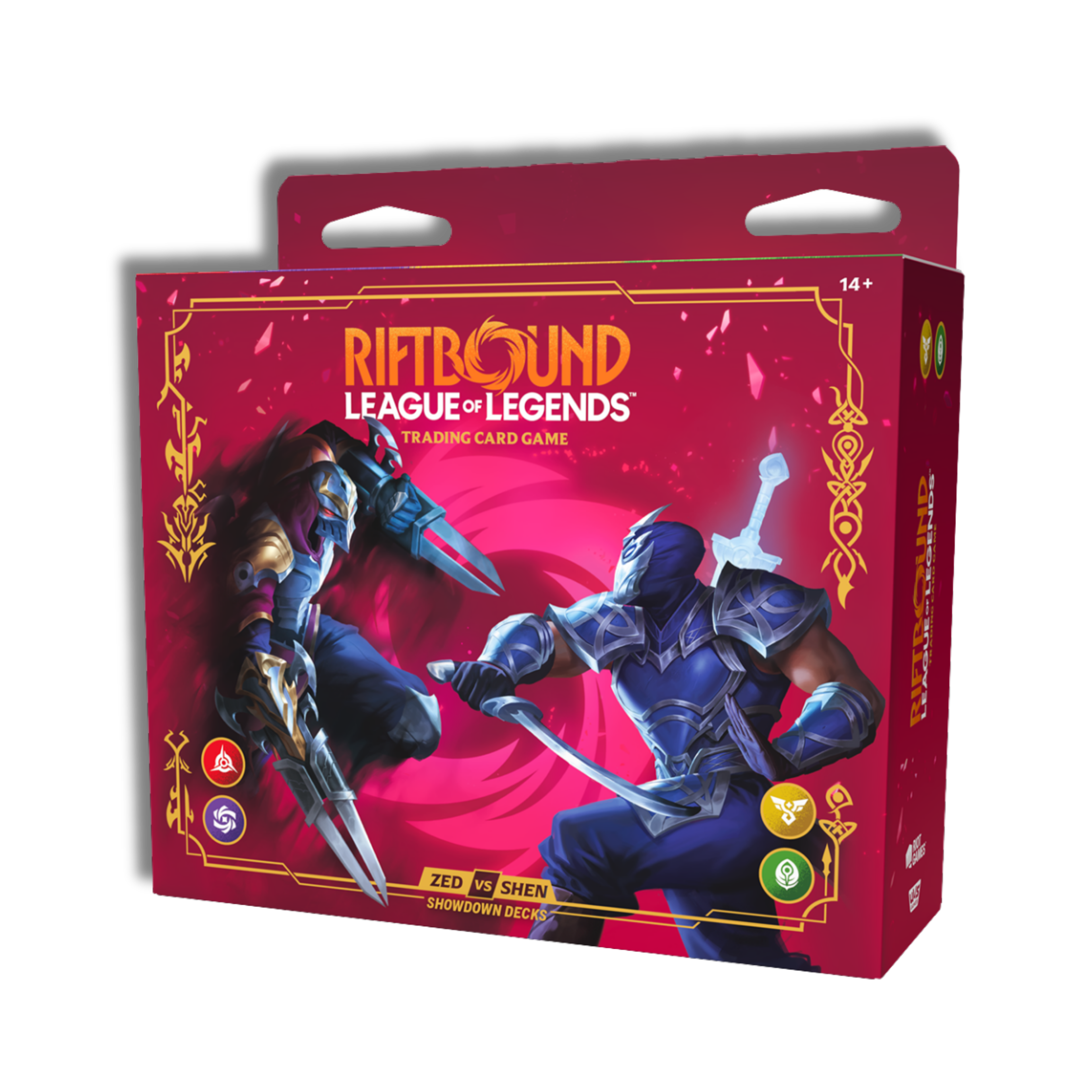 Zed vs Shen Champion Deck Vendetta - Riftbound: League of Legends TCG - Ingles