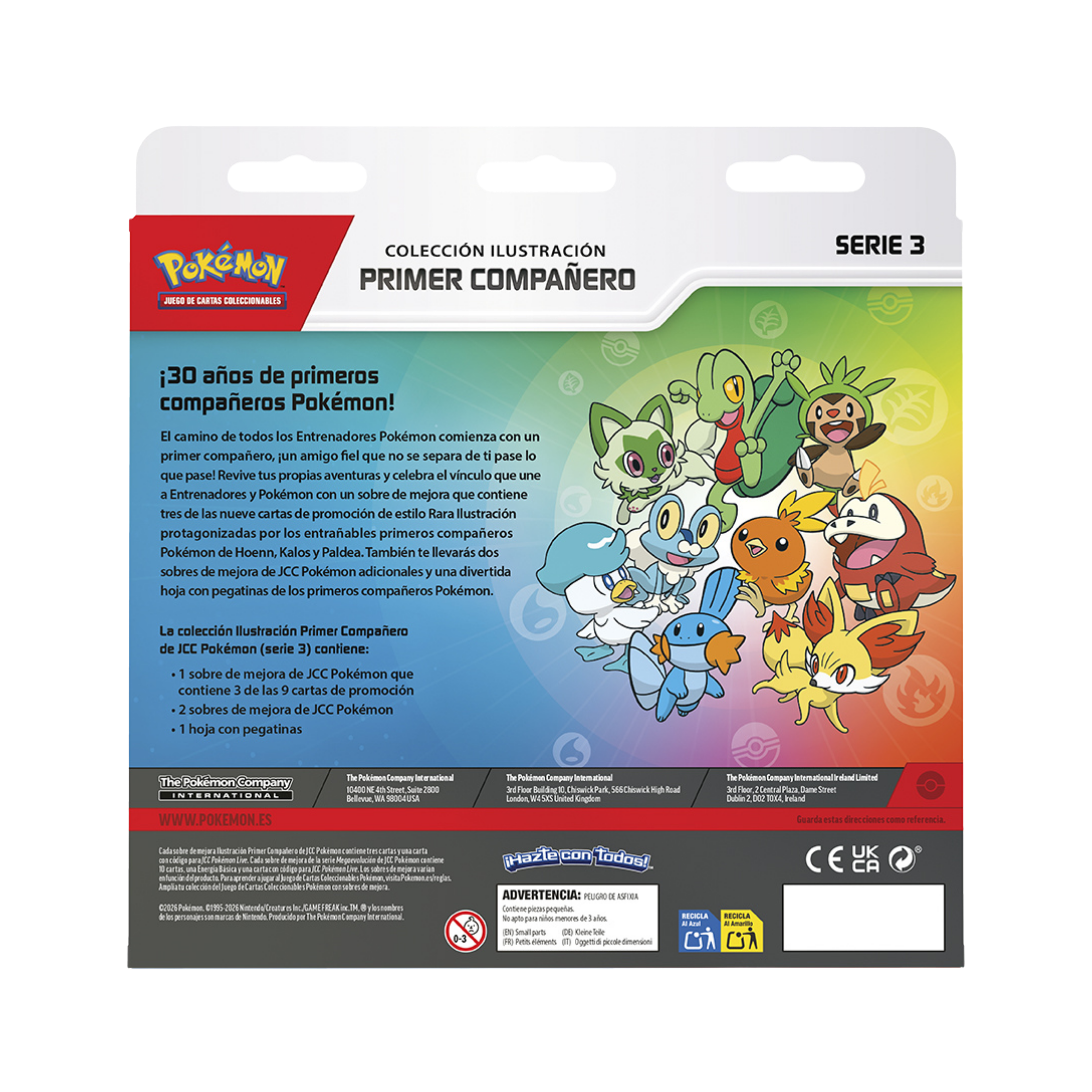 Caja First Partner Colección Ilustración Primer Compañero Serie 3 - Español