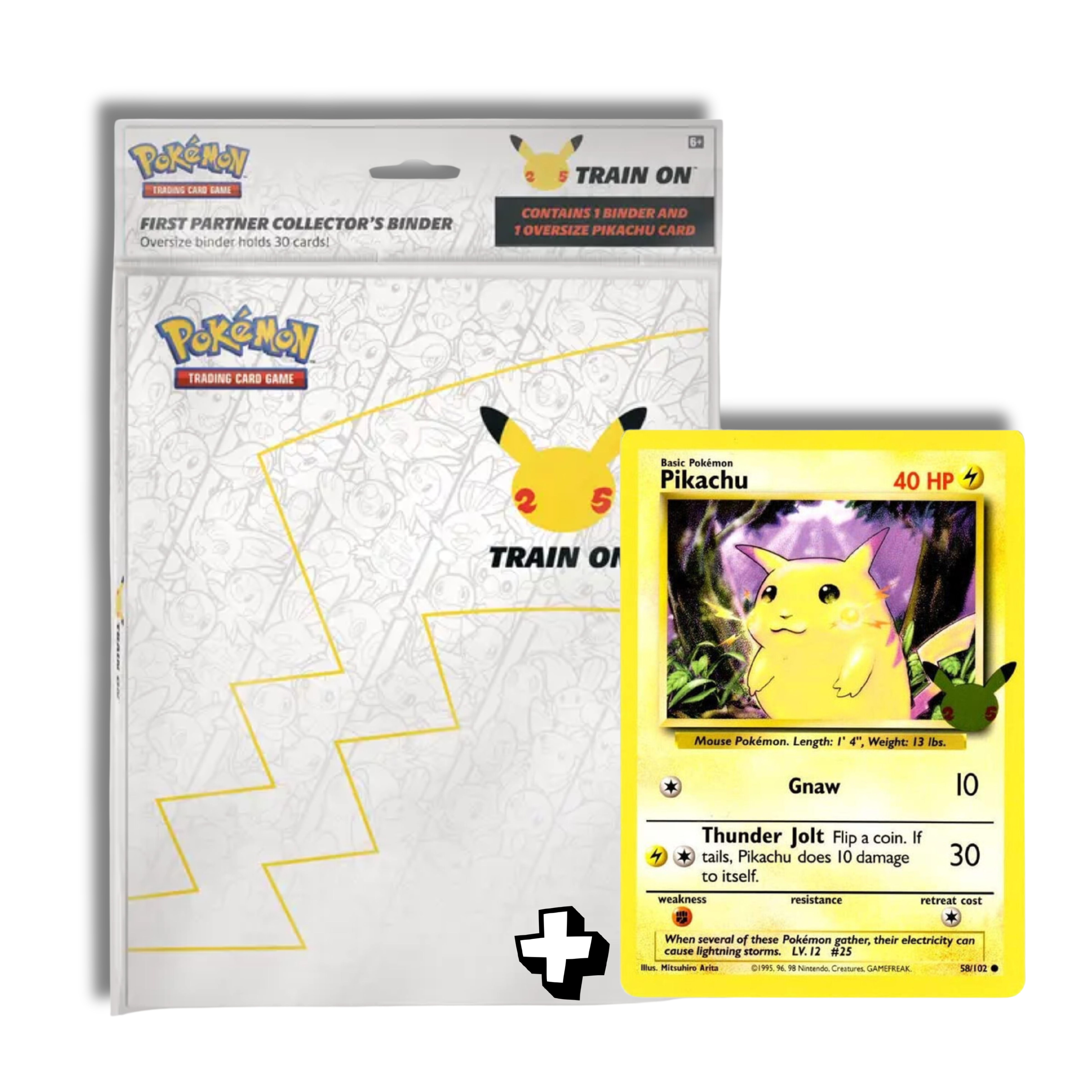 Album Cartas Jumbo First Partner Collector's Binder "embalaje dañado"
