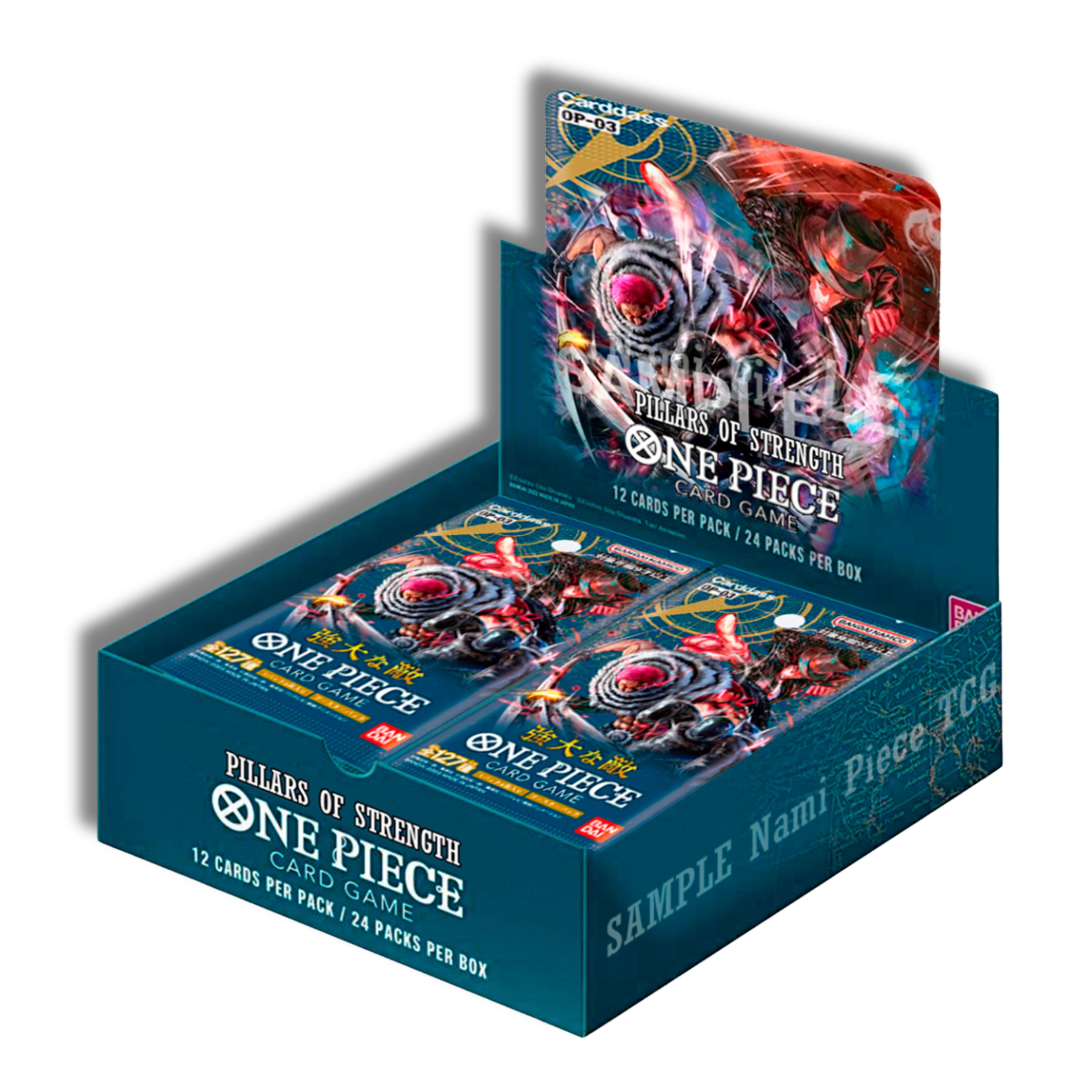 Caja 24 sobres One Piece TCG Pillars Of Strength