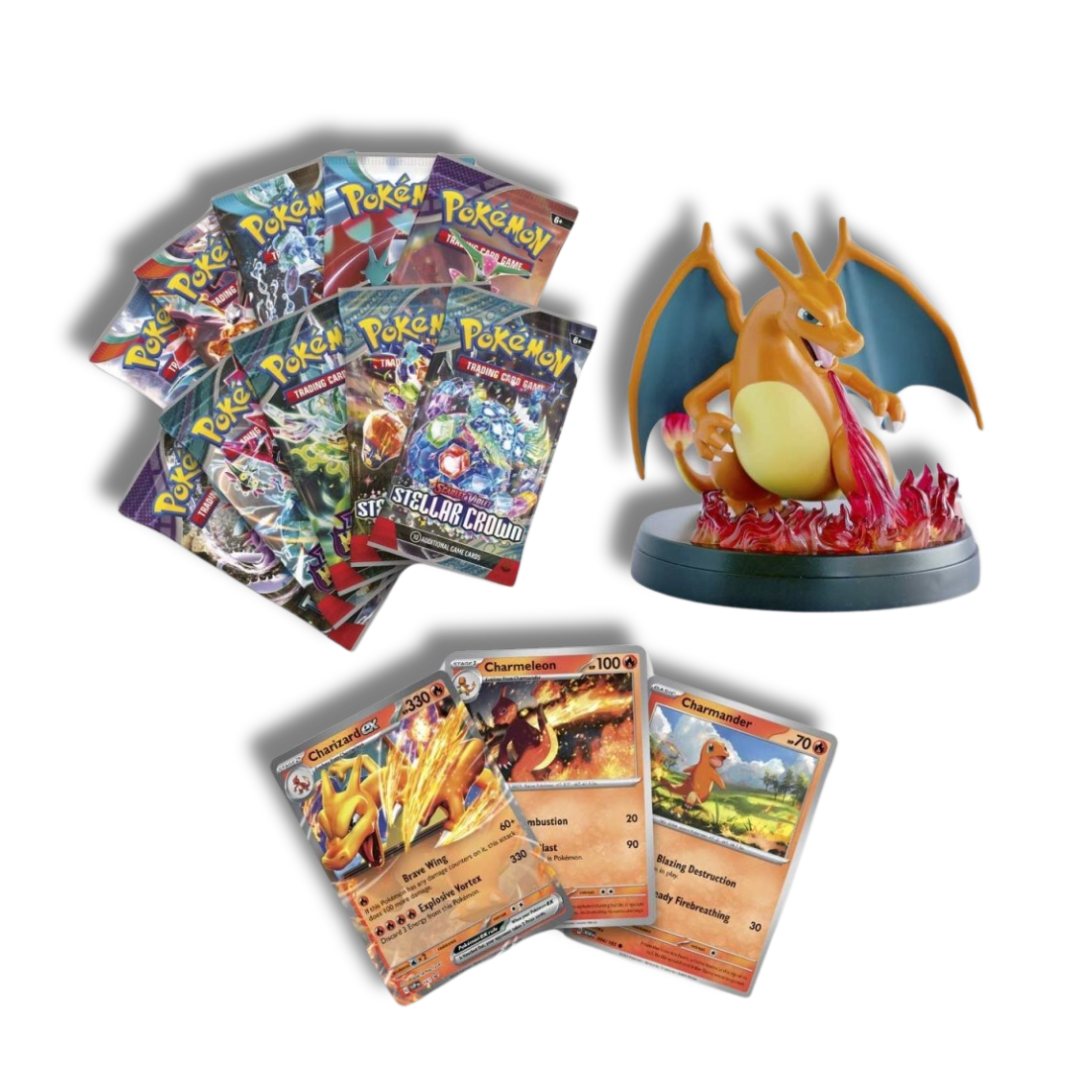 Caja Charizard EX Super Premium Collection - Ingles *Embalaje Dañado*