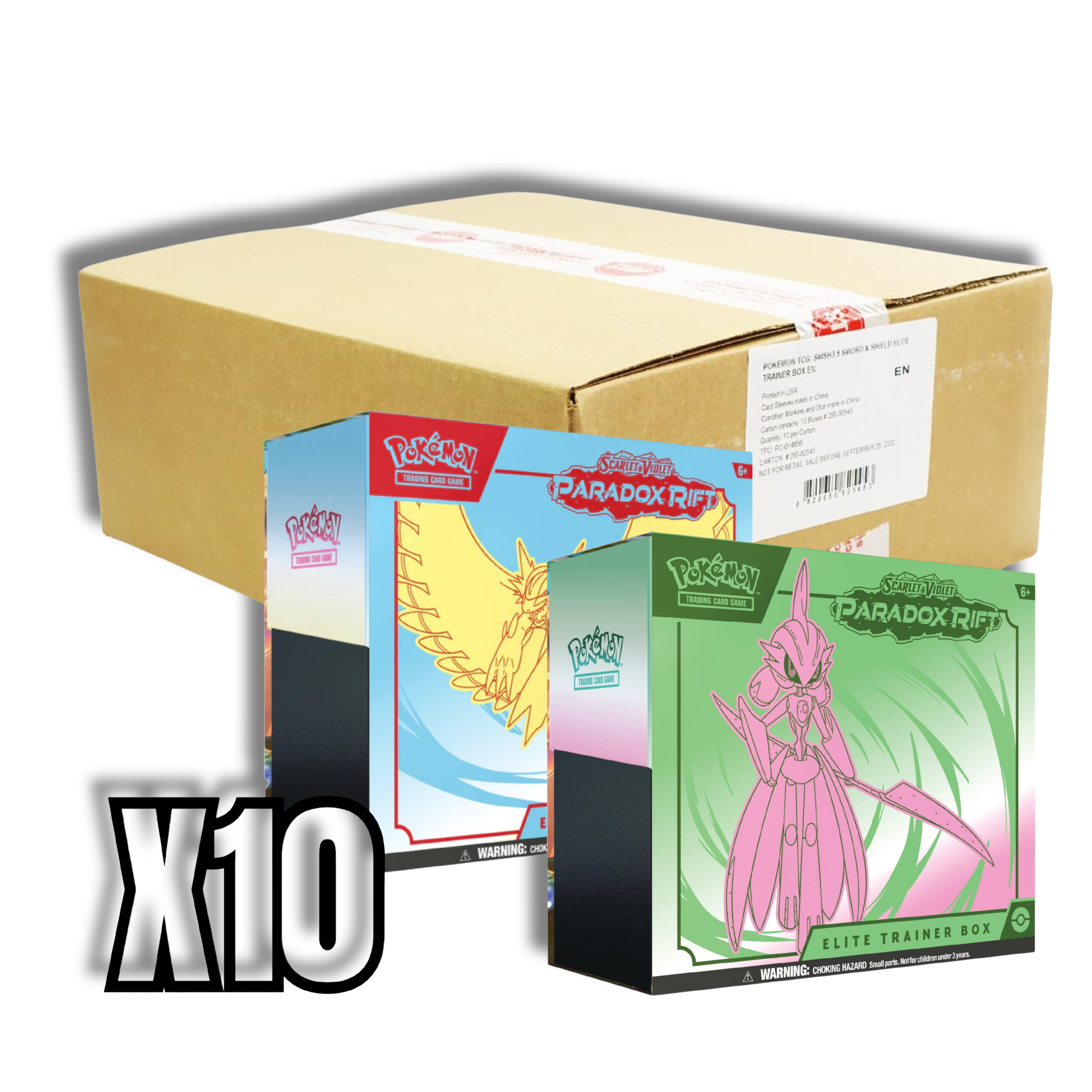 Case Sellado 10 ETB Paradox Rift - Ingles