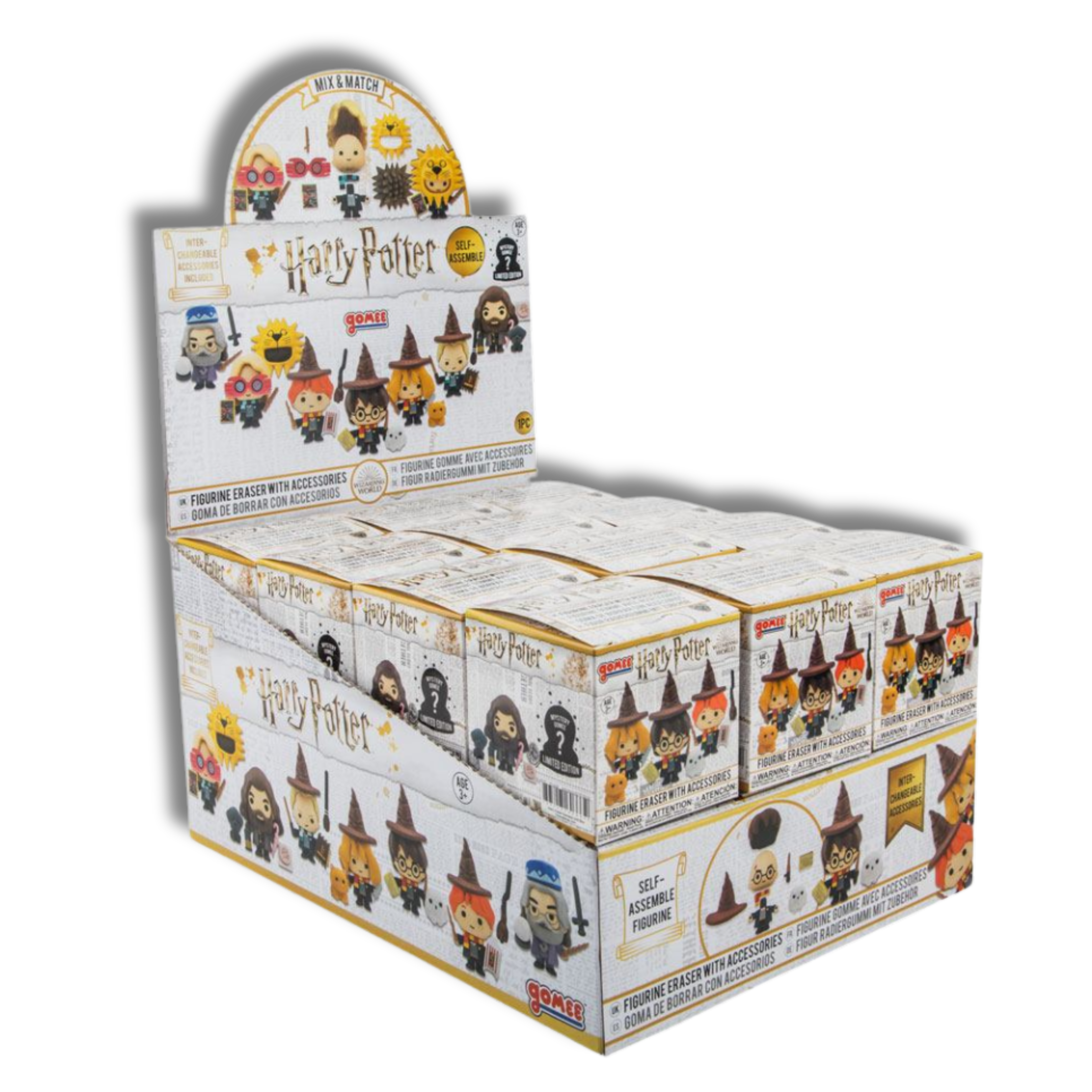 Harry Potter Mini Figura de Goma Misteriosa Serie 1