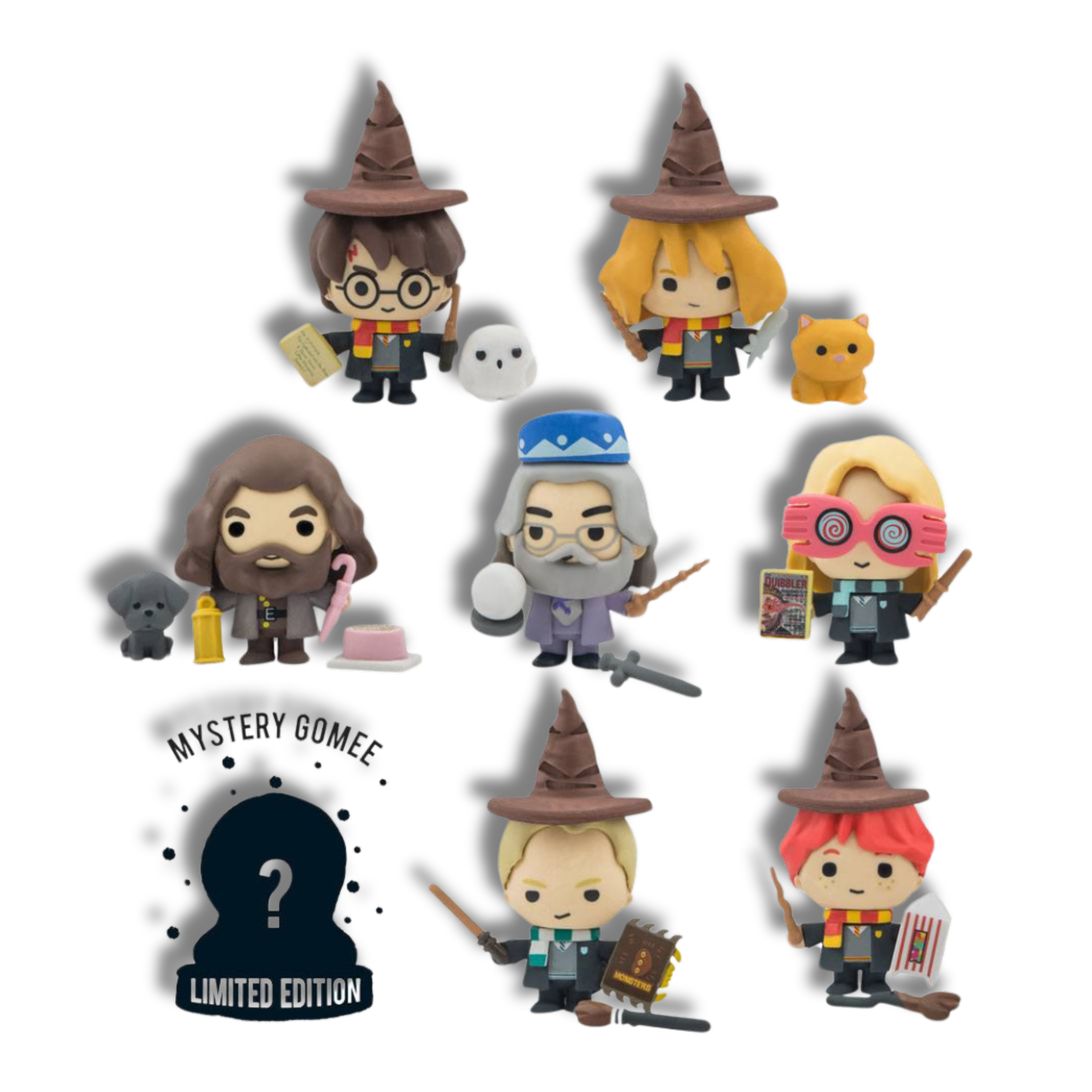 Harry Potter Mini Figura de Goma Misteriosa Serie 1