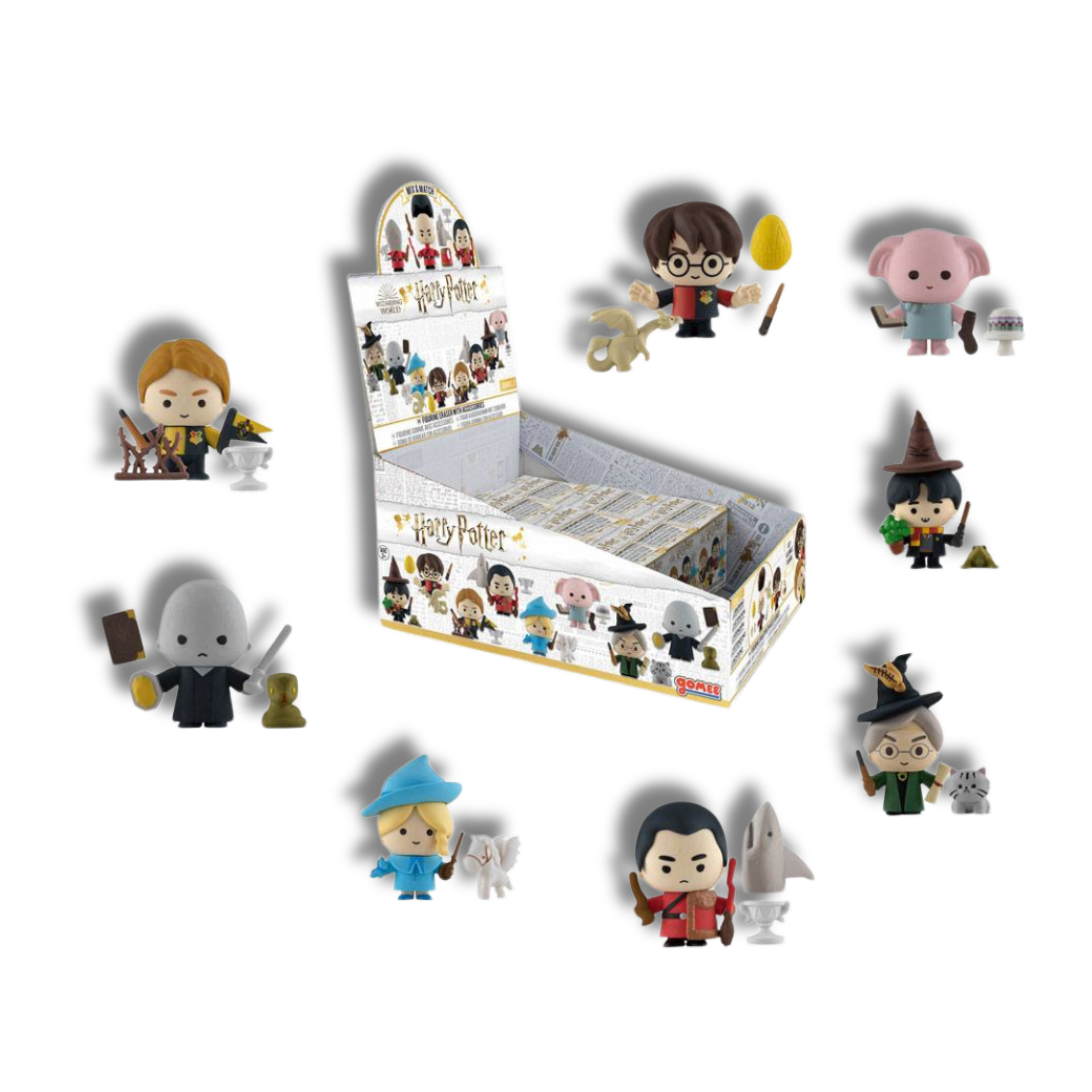 Harry Potter Mini Figura de Goma Misteriosa Serie 2