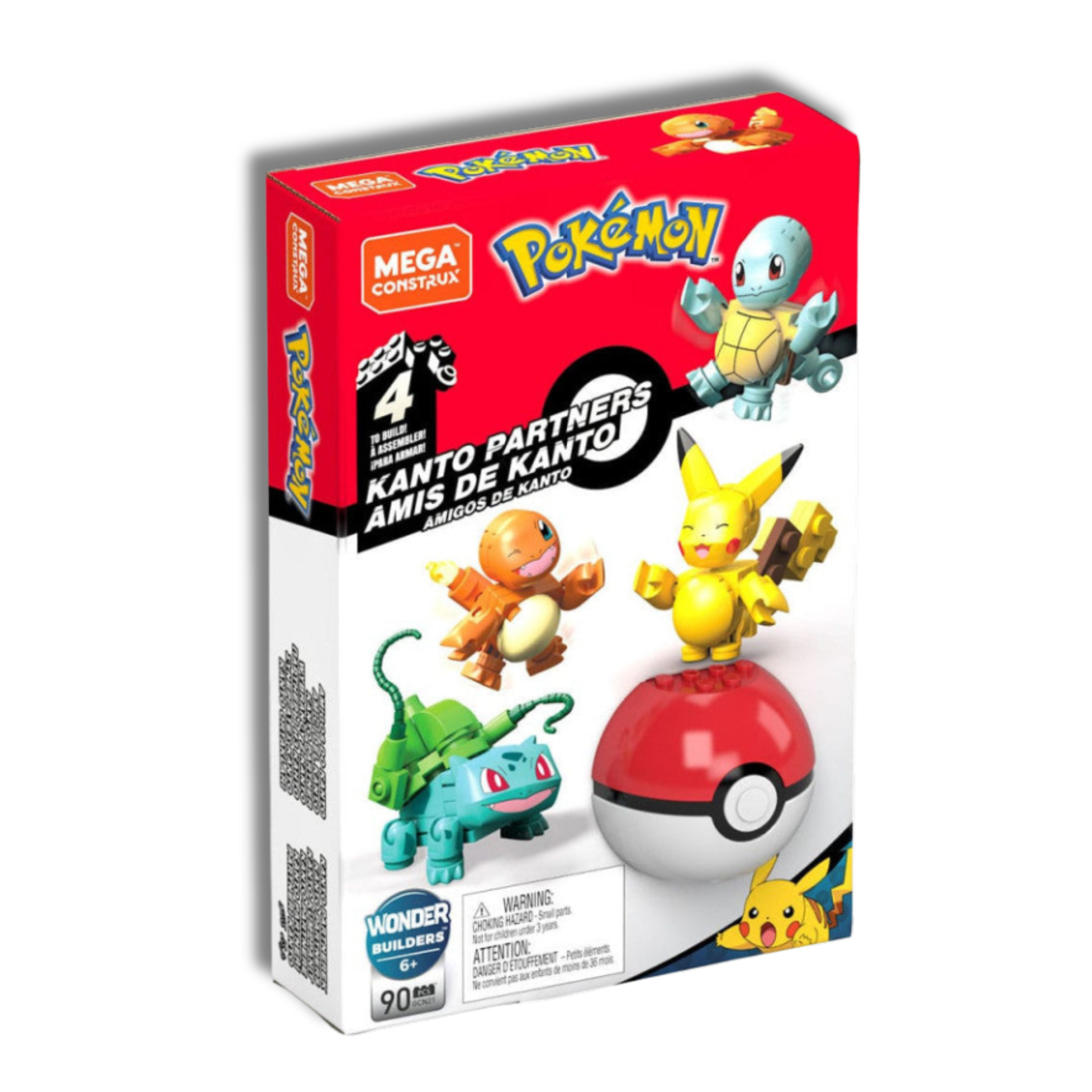 Mega Construx Kanto Partners - Pokemon