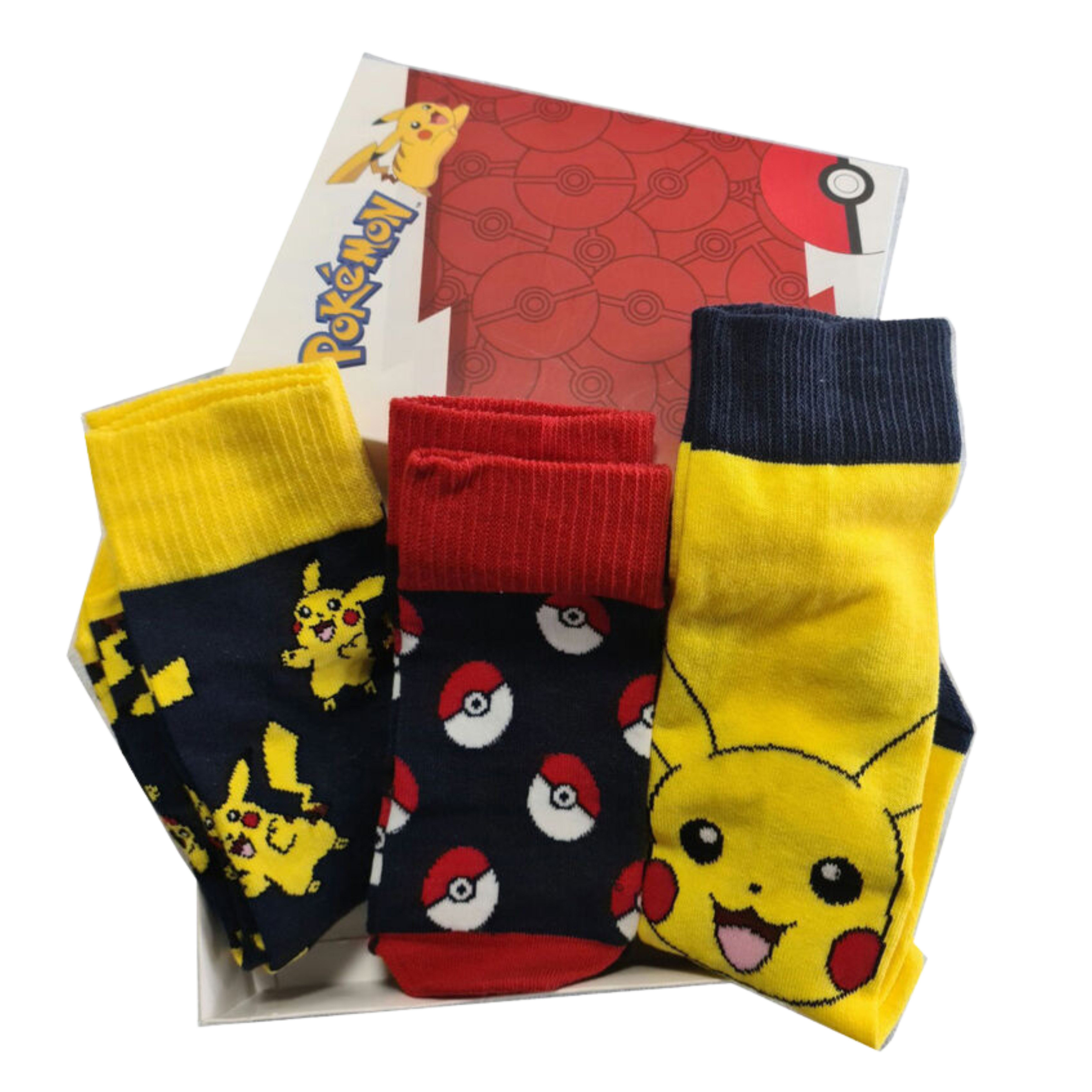 Set de 3 Calcetines Pokemon