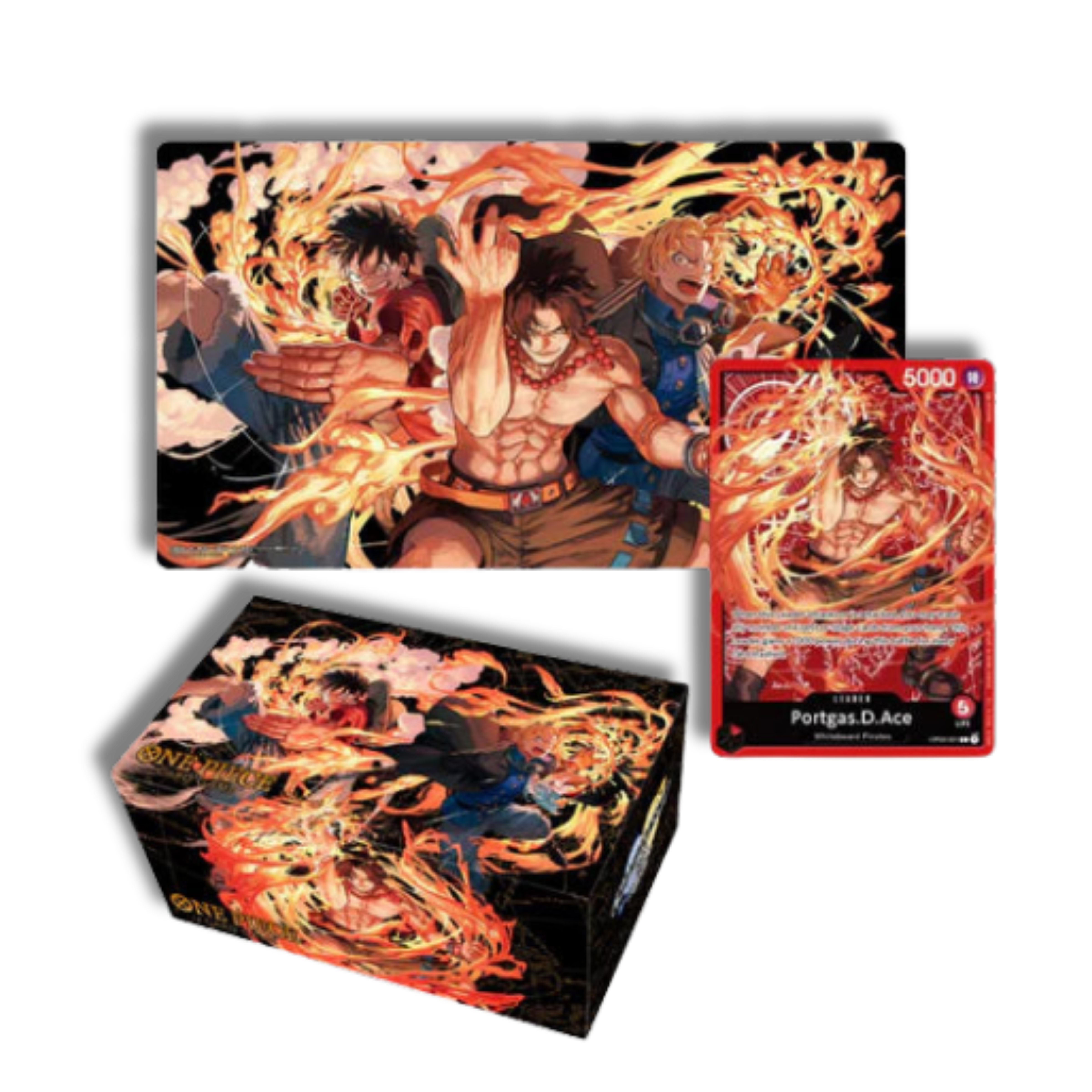 Set One Piece TCG Ace Sabo Luffy