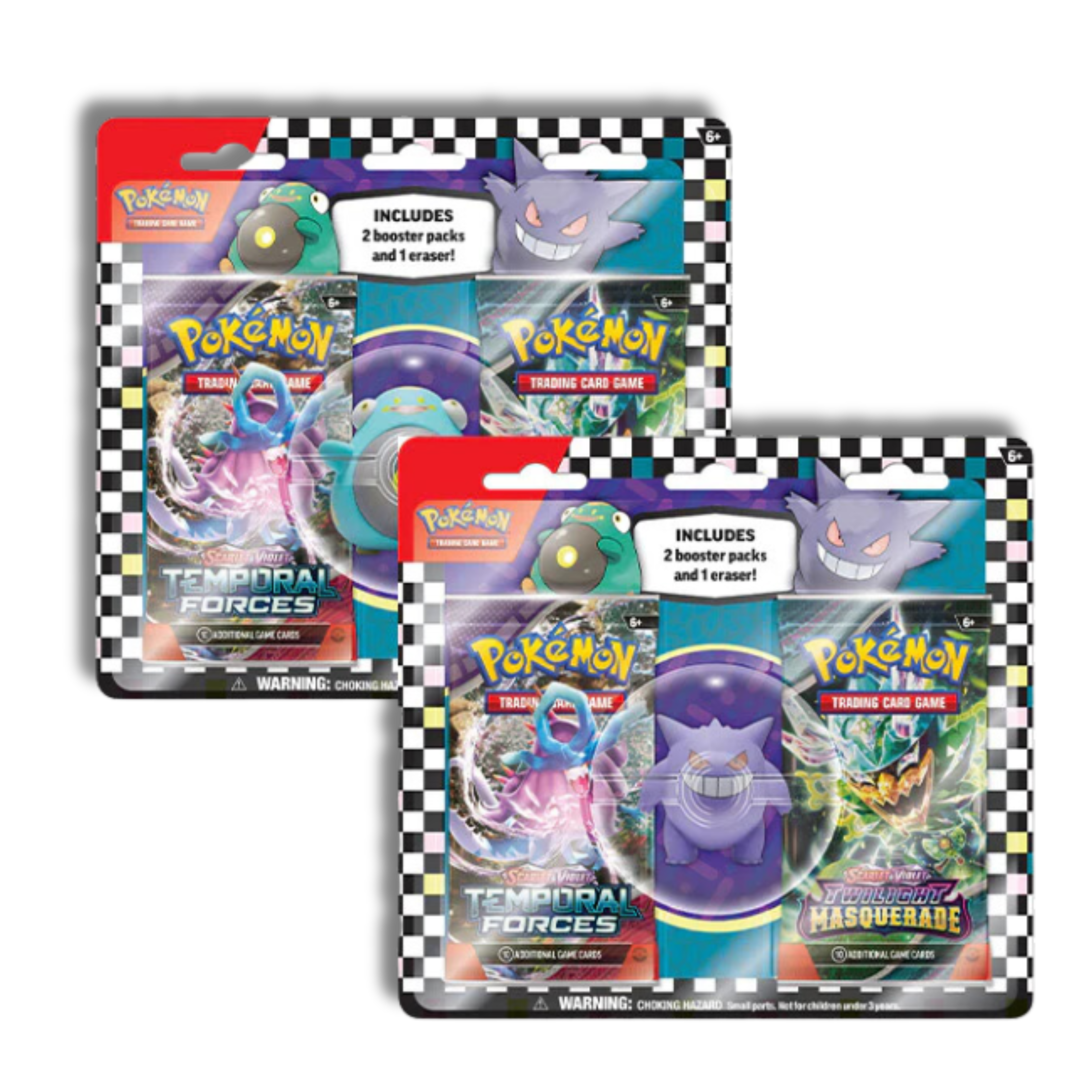 Sobres Pokémon Back to School Eraser 2024 en Inglés