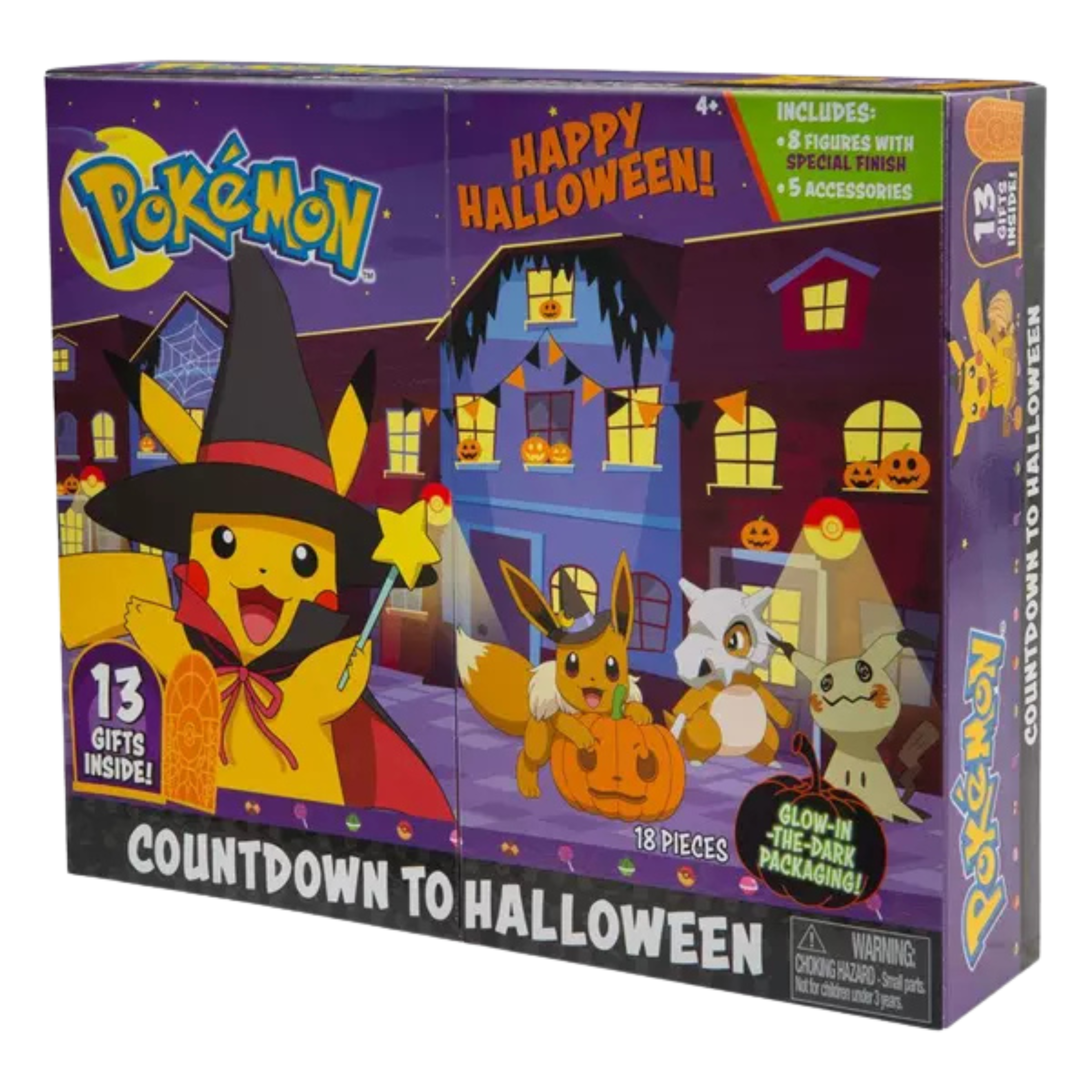 Calendario de Adviento Halloween Pokemon