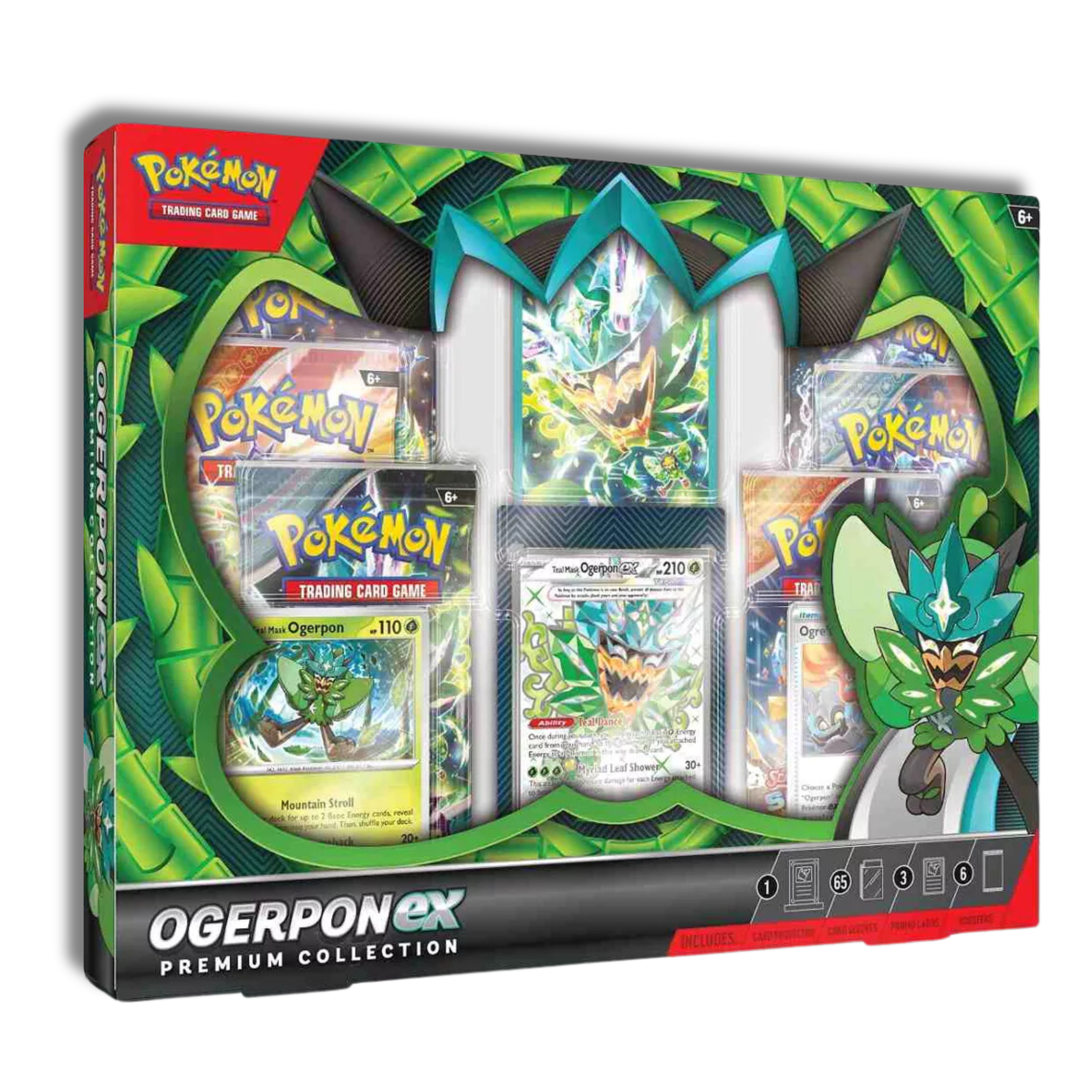 Caja Ogerpon EX Premium Collection - Ingles
