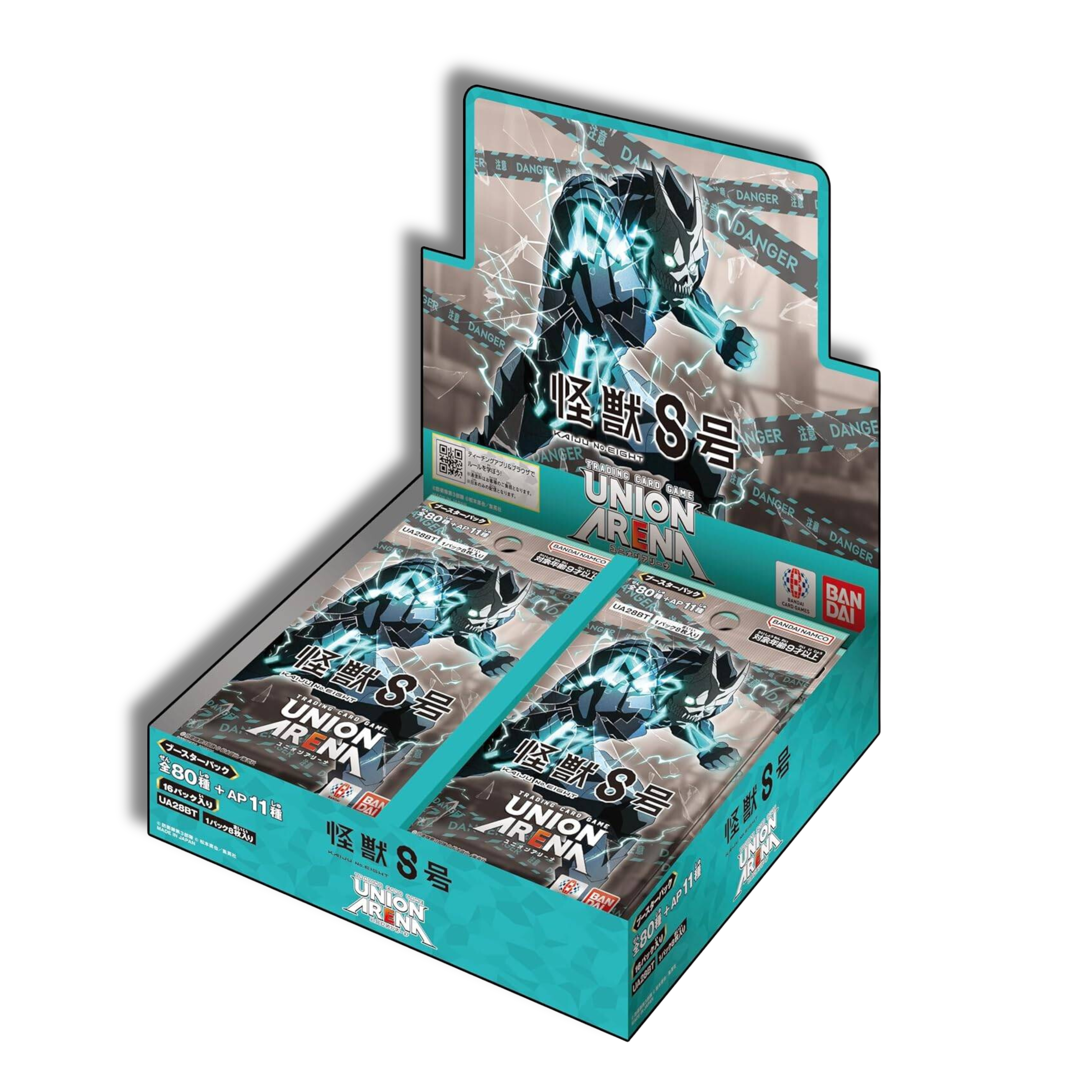 Caja Kaiju No. 8 UA28BT Union Arena - Japones