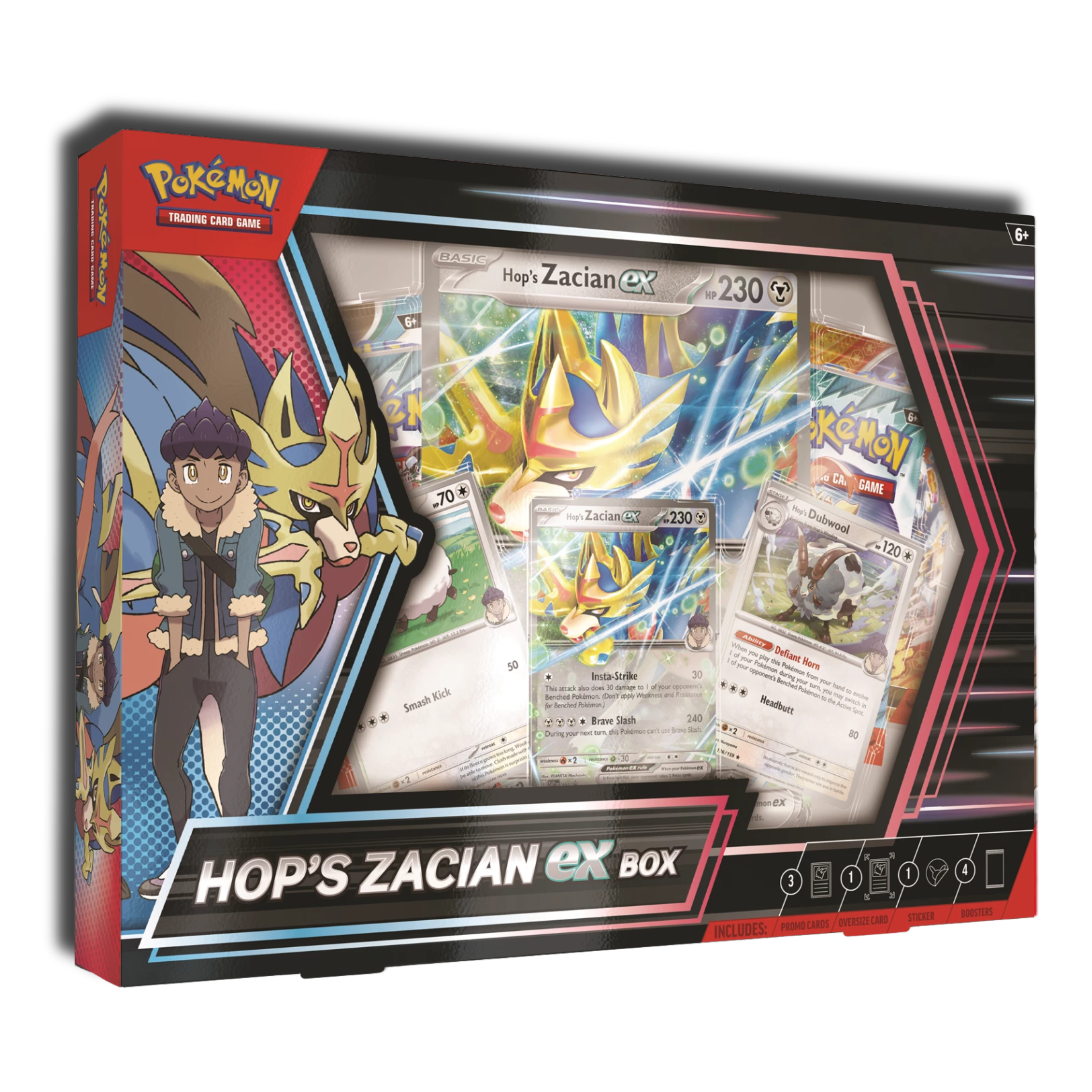 Caja Zacian EX de Paul - Español