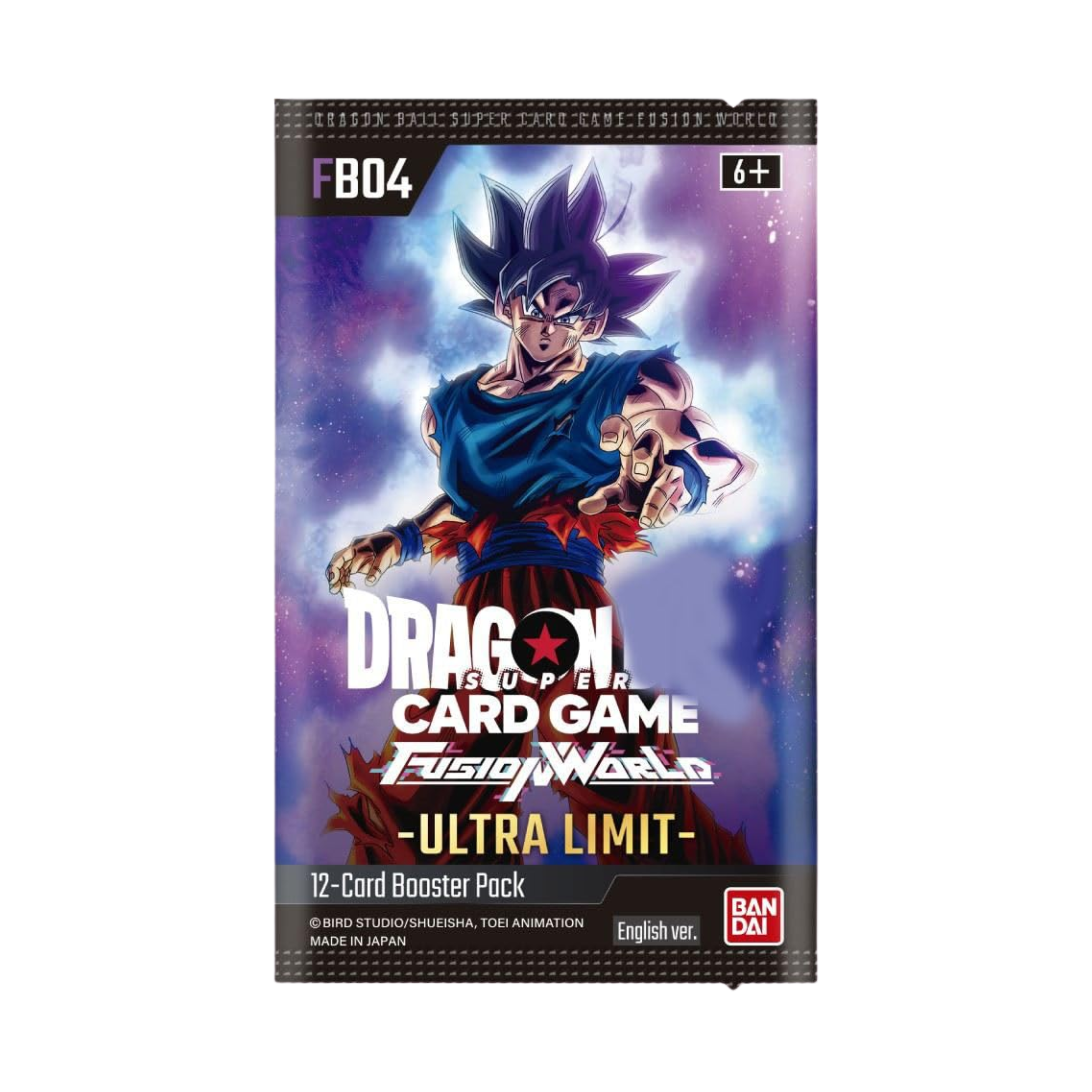 Sobre Dragon Ball FB04 Ultra Limit Fusion World - Ingles