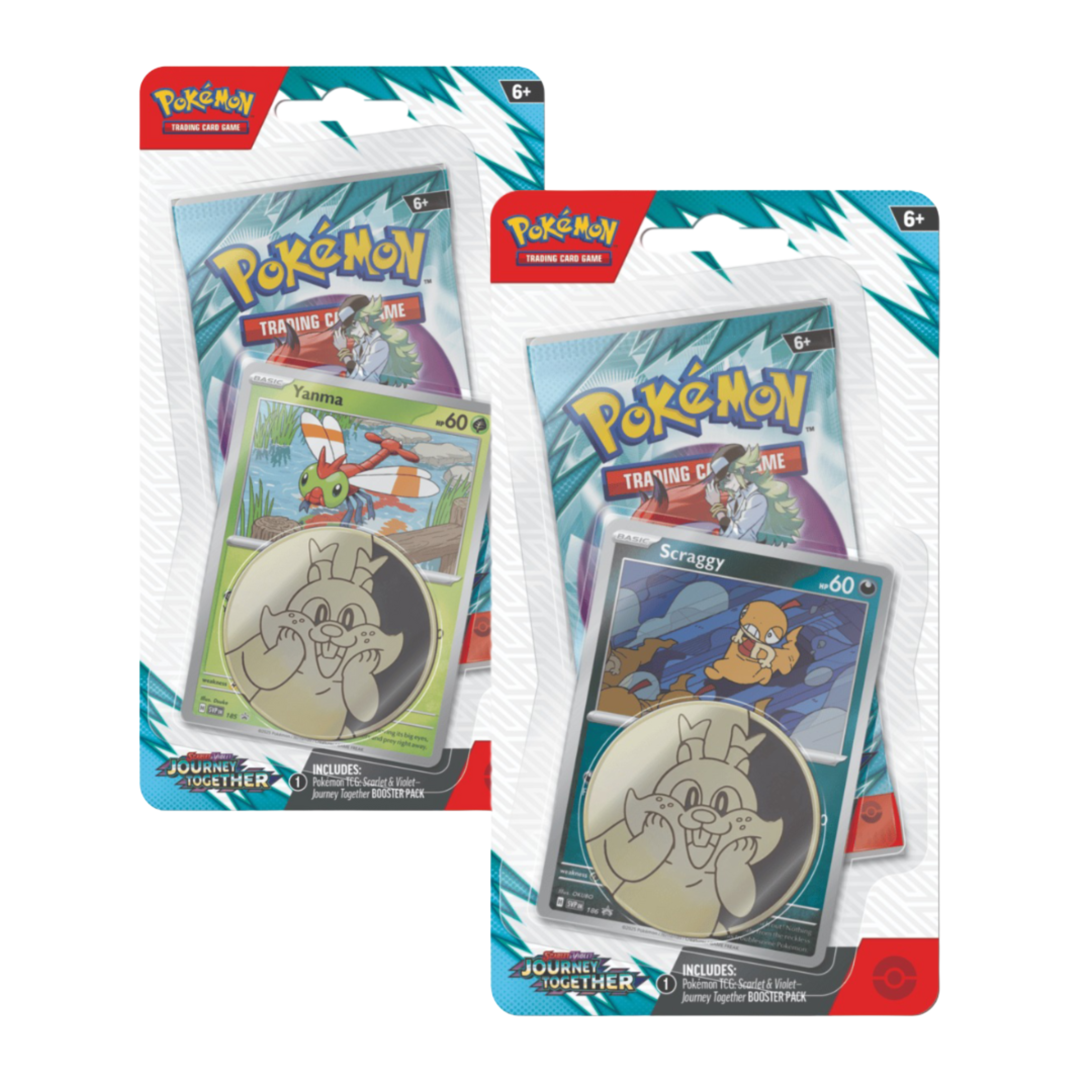 Sobres Pokémon Journey Together en Inglés